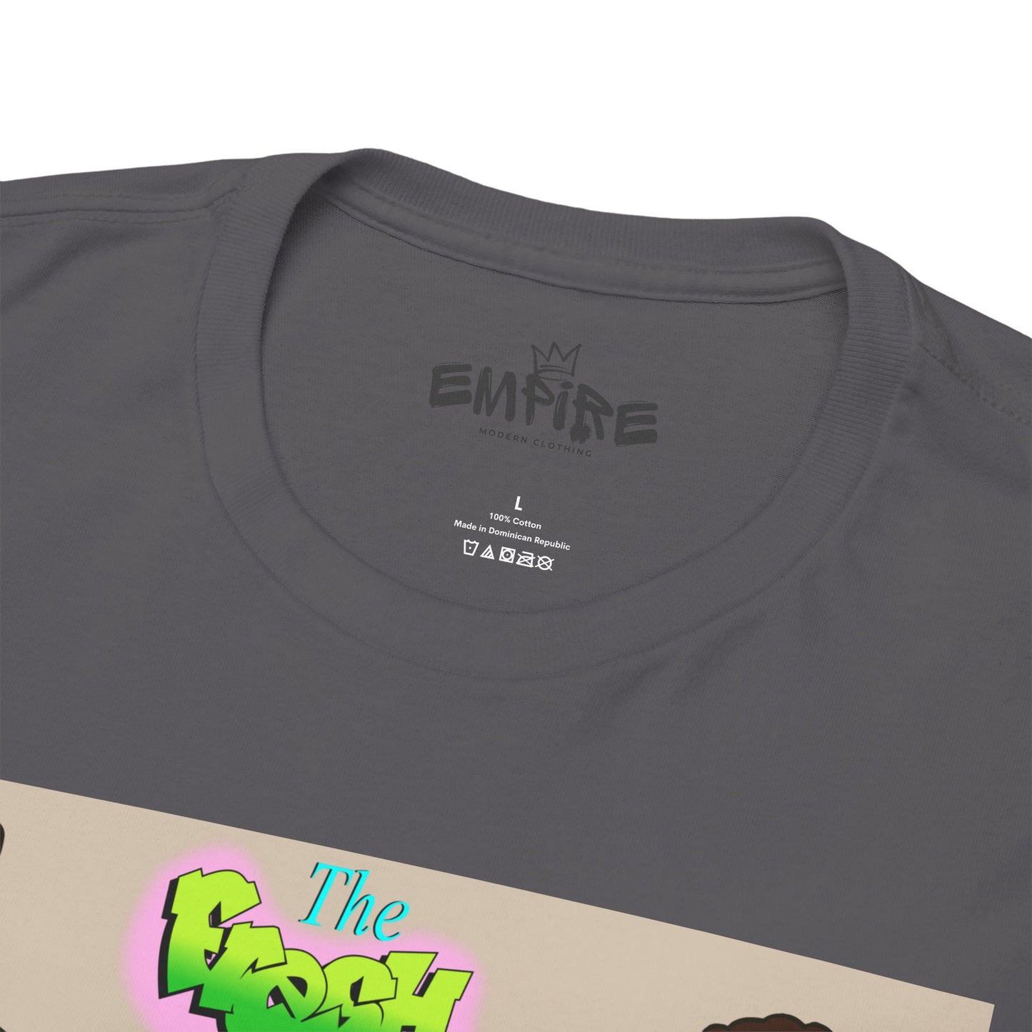 The Fresh Prince Unisex Heavy Cotton Tee - Nostalgic Cartoon Graphic Shirt