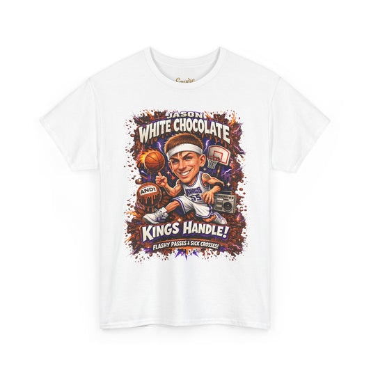 White Chocolate Kings Handle Basketball T-Shirt