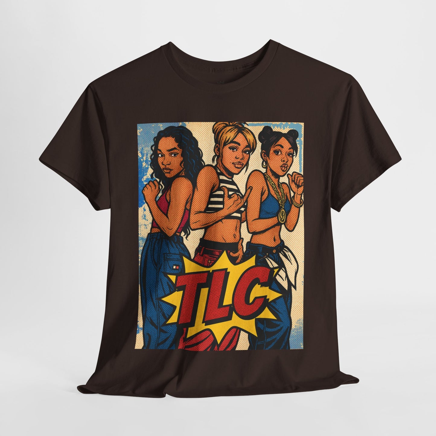 TLC Inspired Retro Graphic Shirt, 90s Nostalgia T-Shirt