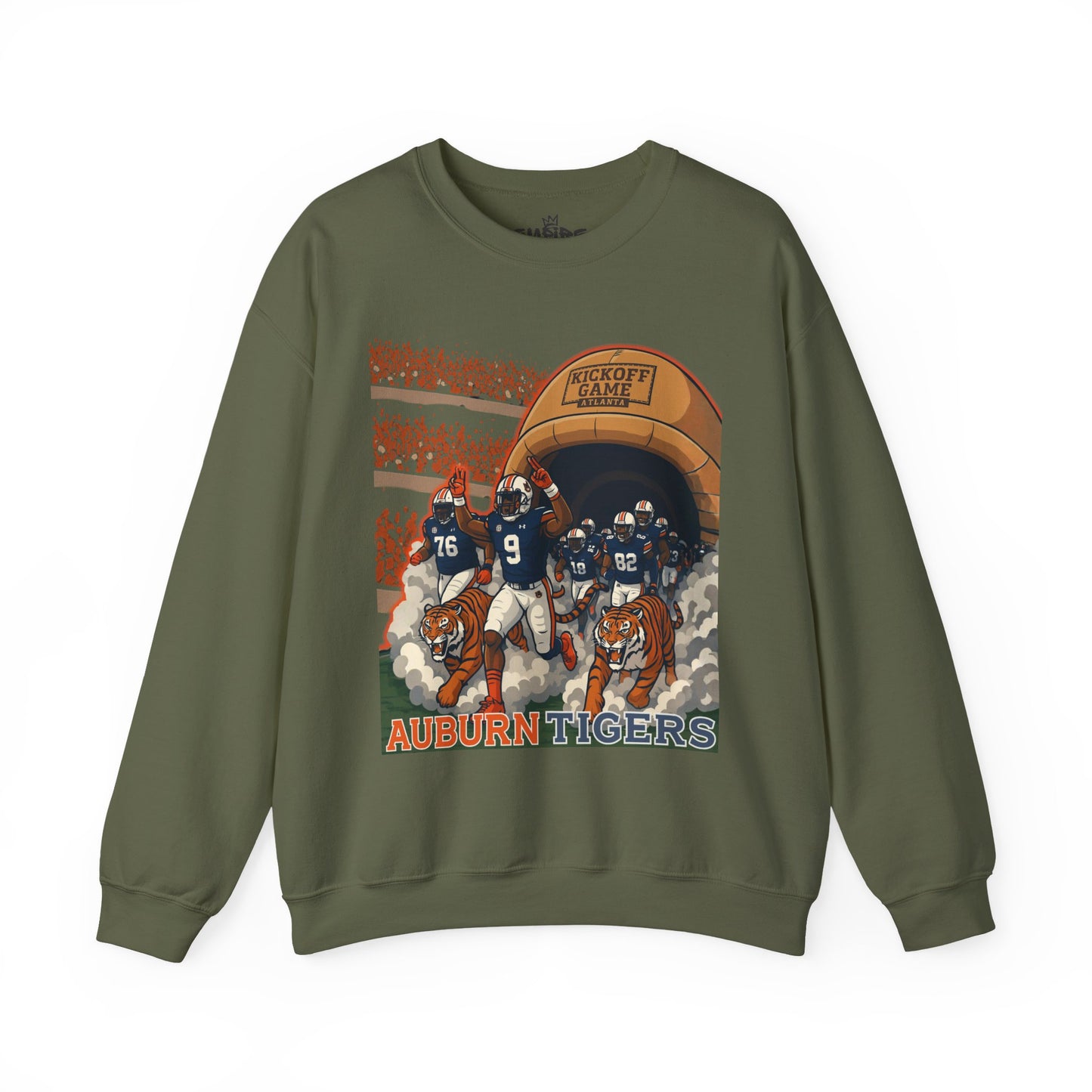"Auburn Tigers Game Day" Unisex Heavy Blend™ Crewneck Sweatshirt