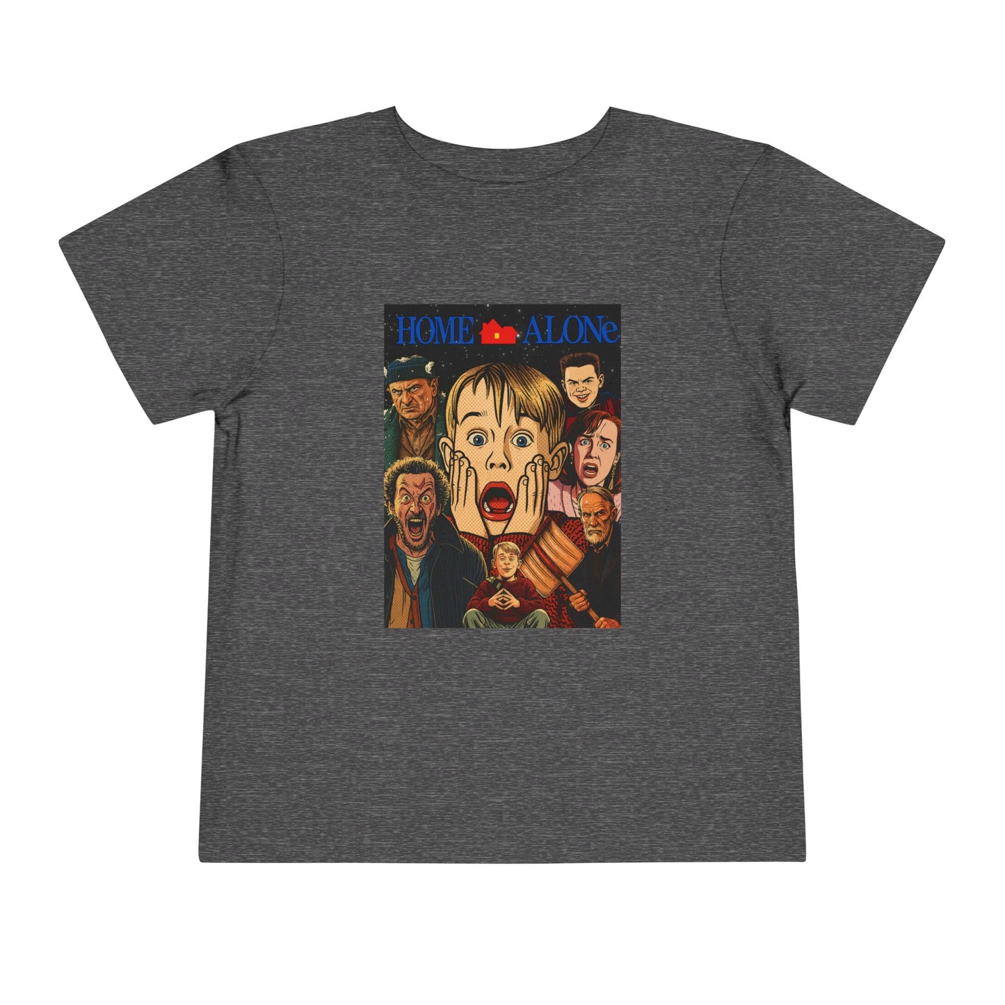 Home Alone Toddler Tee, Kid's Movie Shirt, Funny Kids T-Shirt, Halloween Costume, Birthday Gift for Boys and Girls
