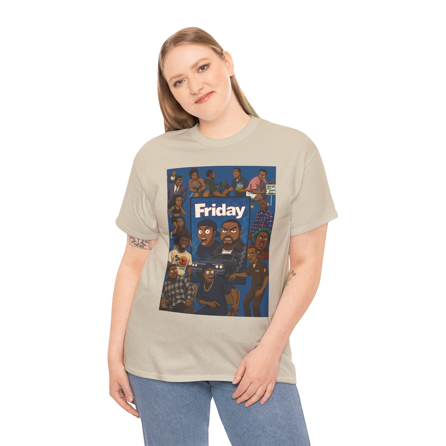 'Friday' Inspired Graphic Unisex Heavy Cotton Tee