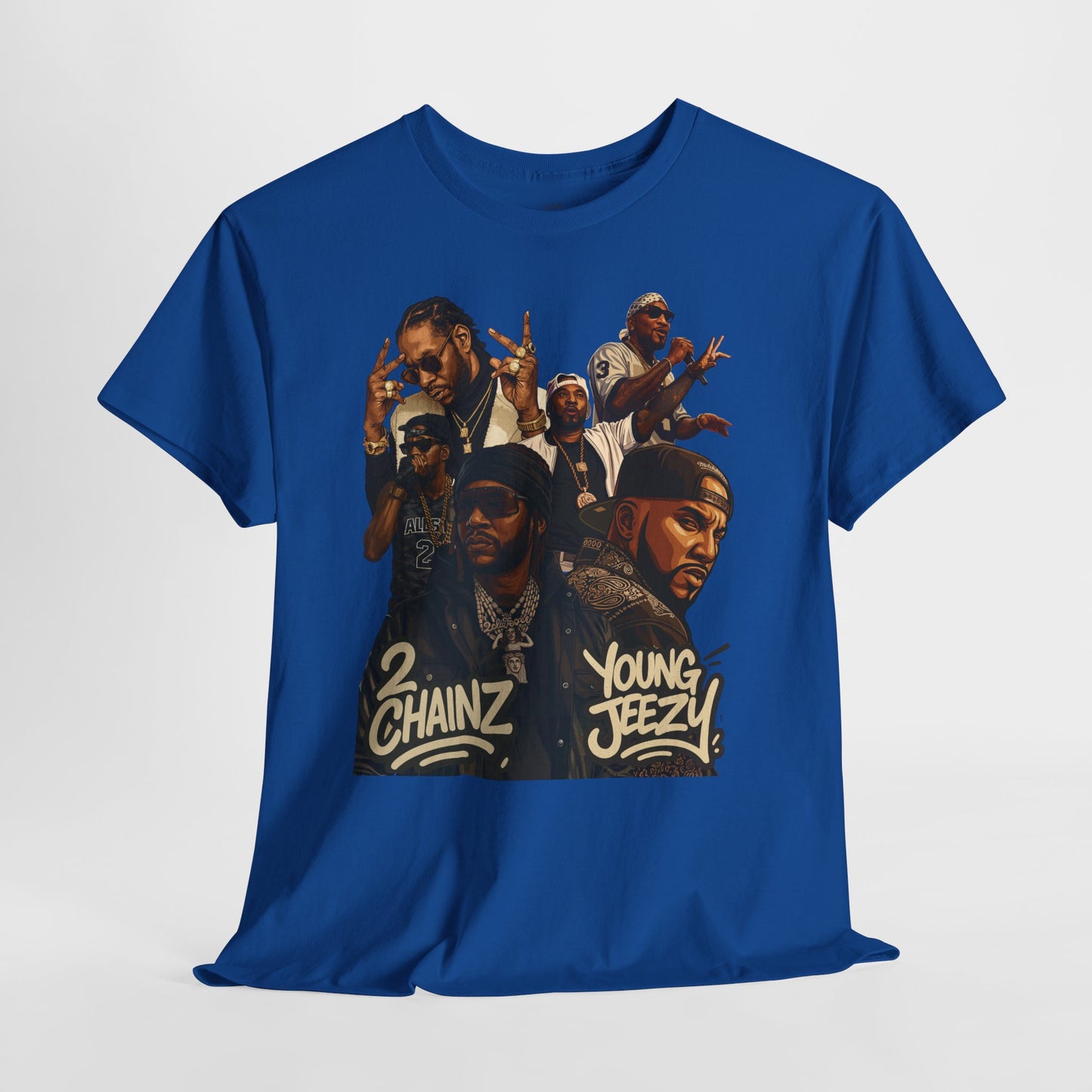 Hip-Hop Atlanta Legends Unisex Heavy Cotton Tee, Streetwear, Music Fan Gift, Cool Graphic Shirt, Casual Wear, Summer Essential