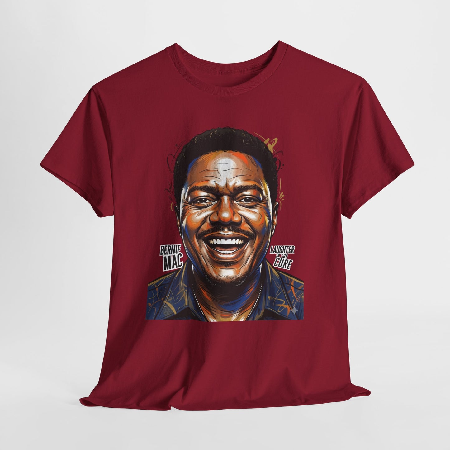 Bernie Mac Portrait T-Shirt — Retro Comedy Icon Tee