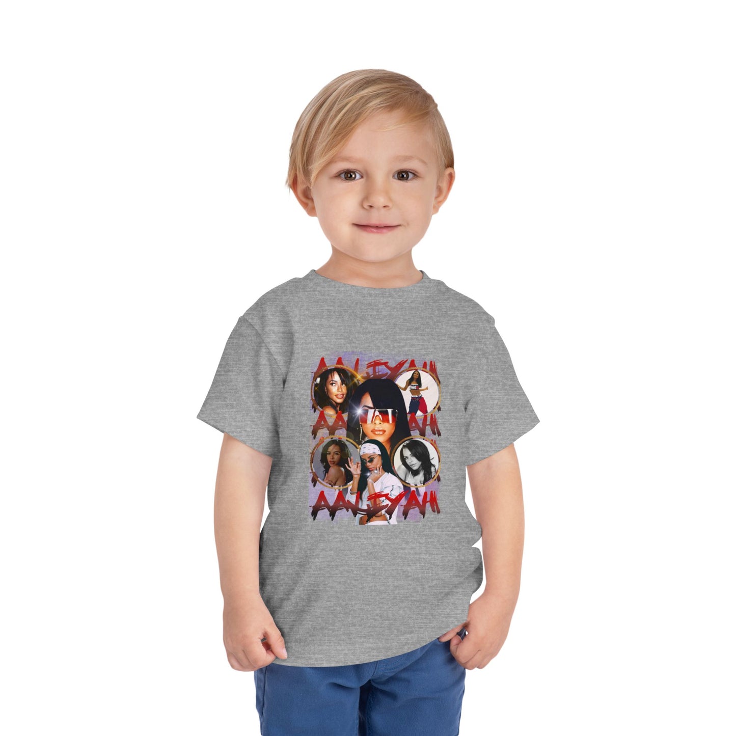 Aaliyah Trendy Toddler Tee | Stylish Kids Shirt | Unique Gift for Birthday or Playtime | Cool Graphic Tee | Fun Toddler Outfit | Kid's Fashion