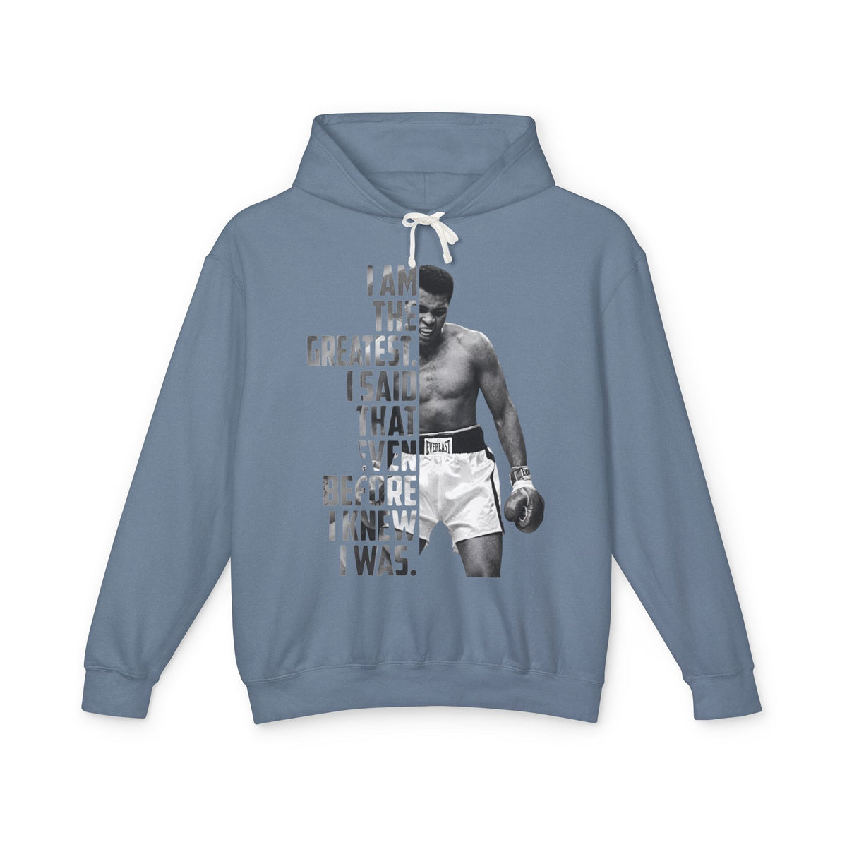 Boxing Champion 'I Am The Greatest' Hoodie - Vintage Boxing Quote Sweatshirt