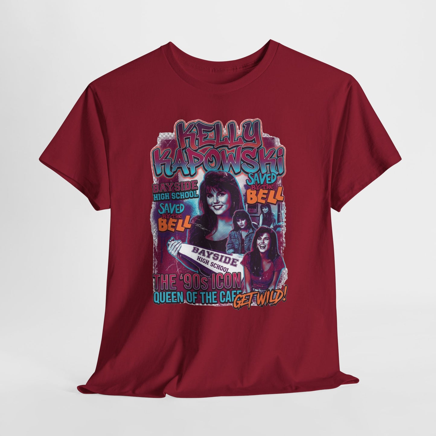 Retro ‘Saved by the Bell’ Kelly Kapowski Graphic Tee — Vintage 90s TV School Spirit T-Shirt