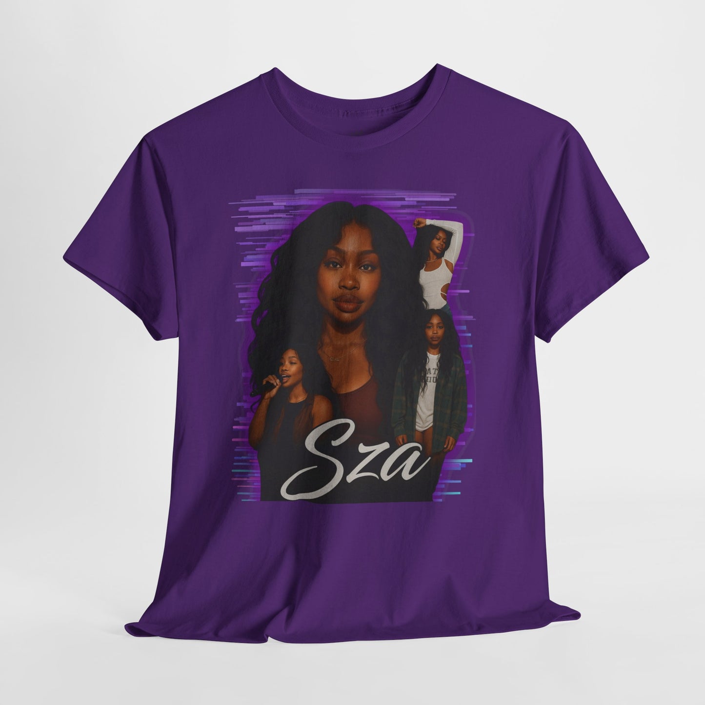 Trendy Sza Unisex Heavy Cotton Tee - Trendy Graphic Shirt, Music Lover Gift, Casual Wear, Concert Outfit, Fan Merchandise