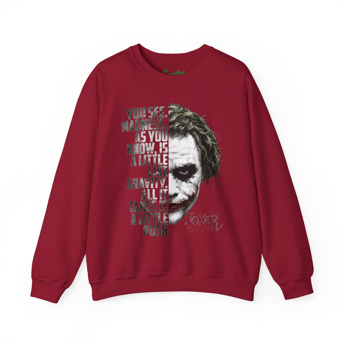 The Clown "You See Madness" Graphic Pullover Sweatshirt