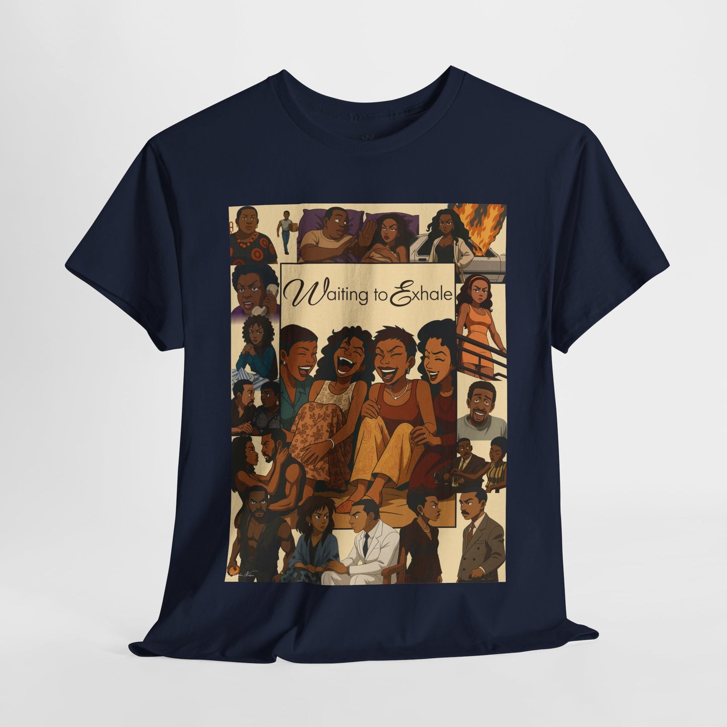 Waiting to Exhale Graphic Unisex Heavy Cotton Tee - Vintage Inspired Apparel for Movie Lovers