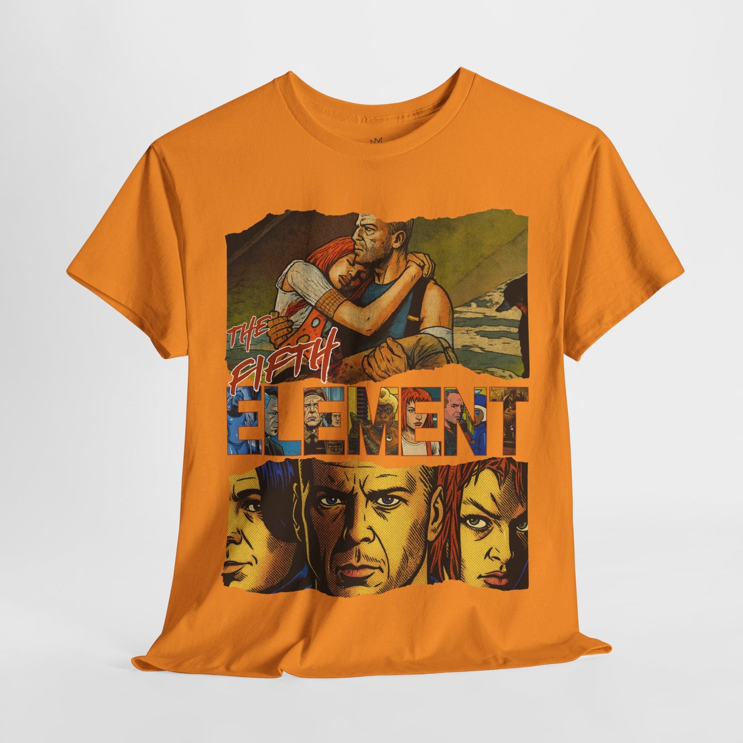 The 5th Element Design, Casual Wear for Music Lovers, Stylish Gift for Friends, Perfect for Festivals, Unisex Summer Shirt