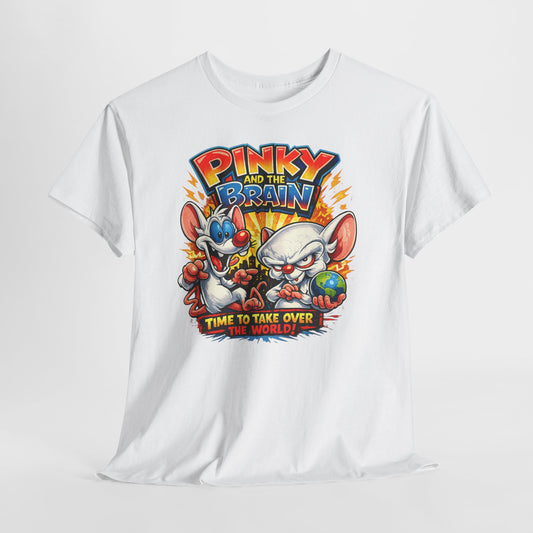 Pinky and the Brain "Time to Take Over the World" T‑Shirt