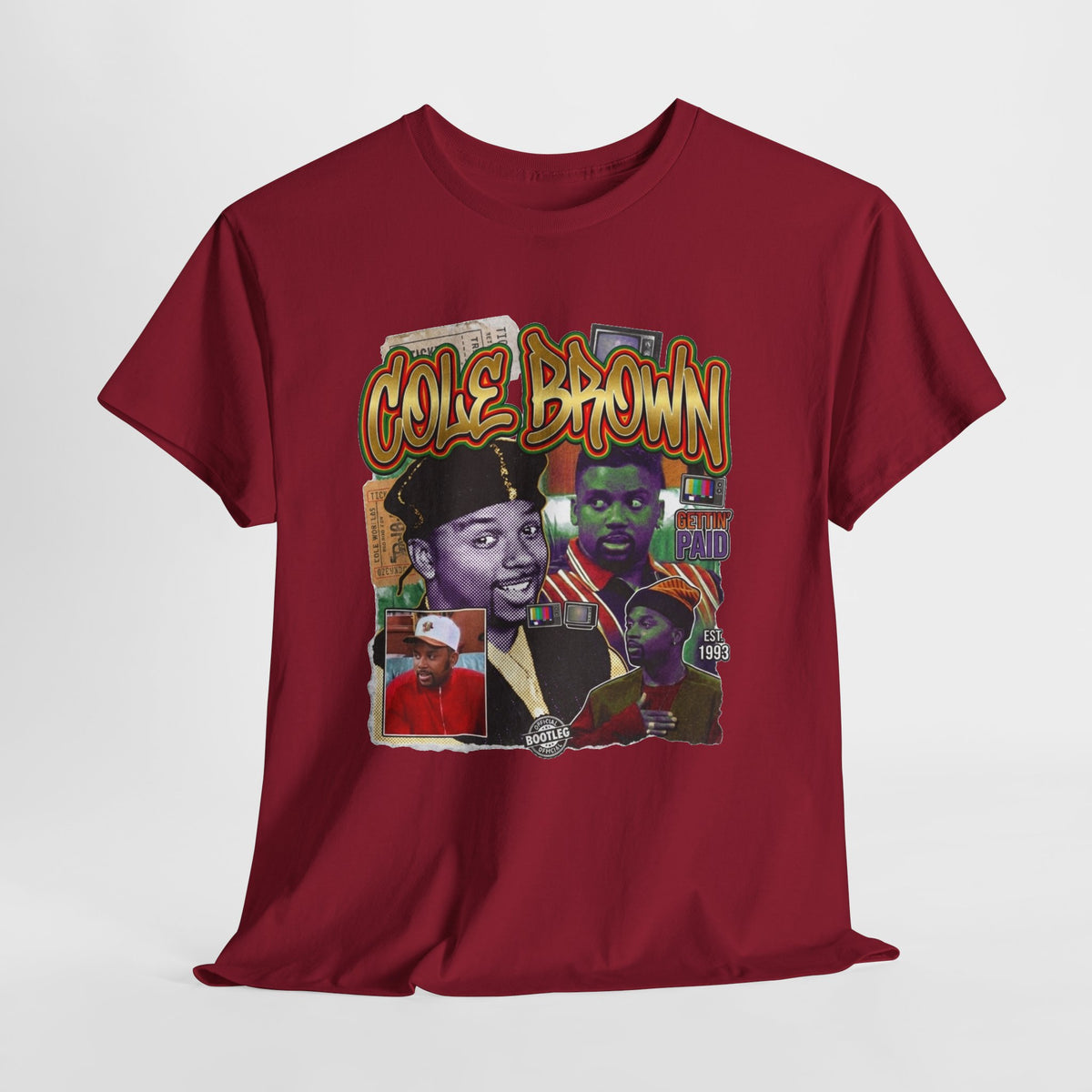 Vintage Cole Brown Bootleg Graphic Tee