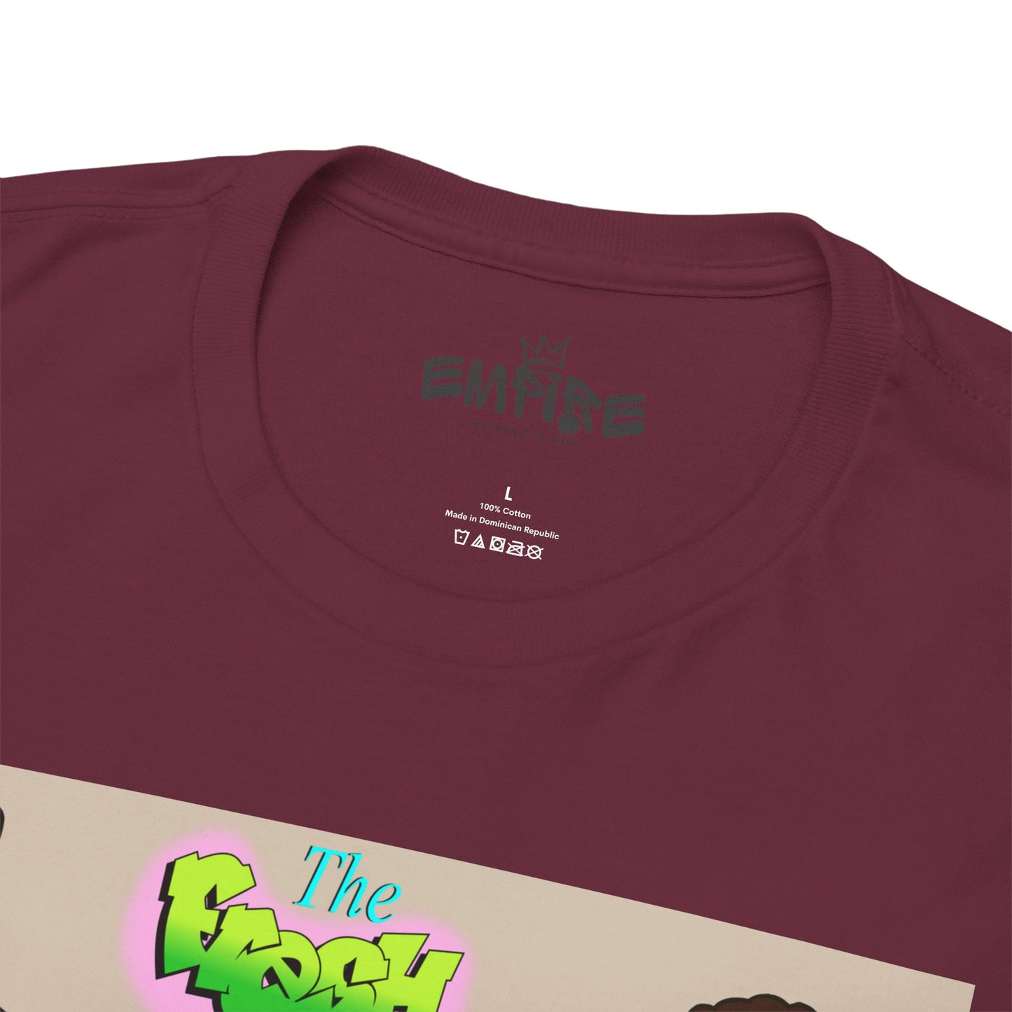 The Fresh Prince Unisex Heavy Cotton Tee - Nostalgic Cartoon Graphic Shirt