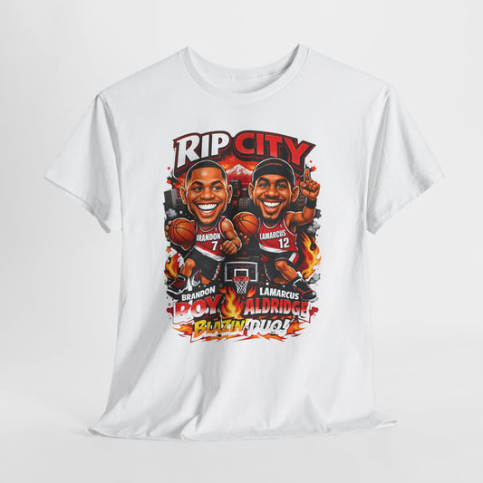 Rip City Basketball T-Shirt — Caricature Trail Blazers Fan Tee