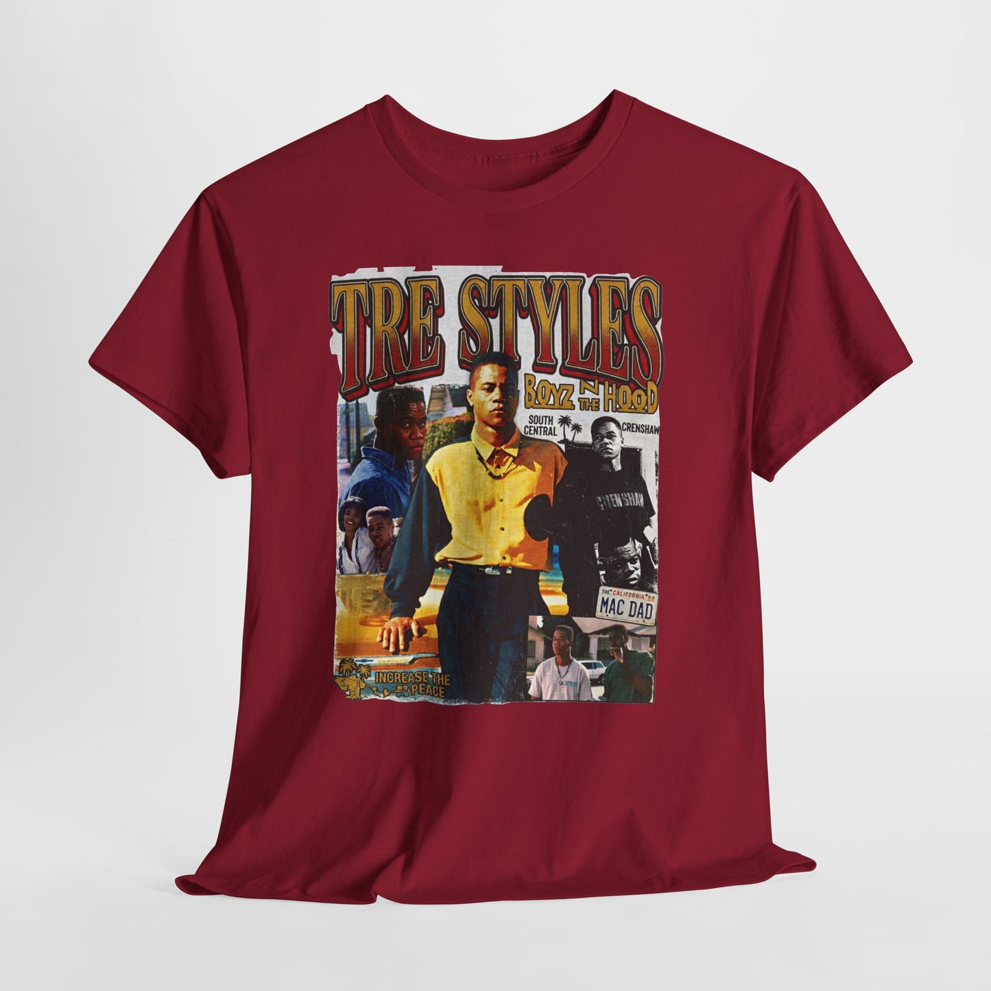 Tre Styles Graphic Tee — Vintage Collage T‑Shirt