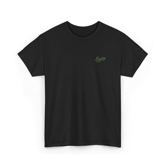Signature Embroidered Empire Green Chest Logo T-Shirt
