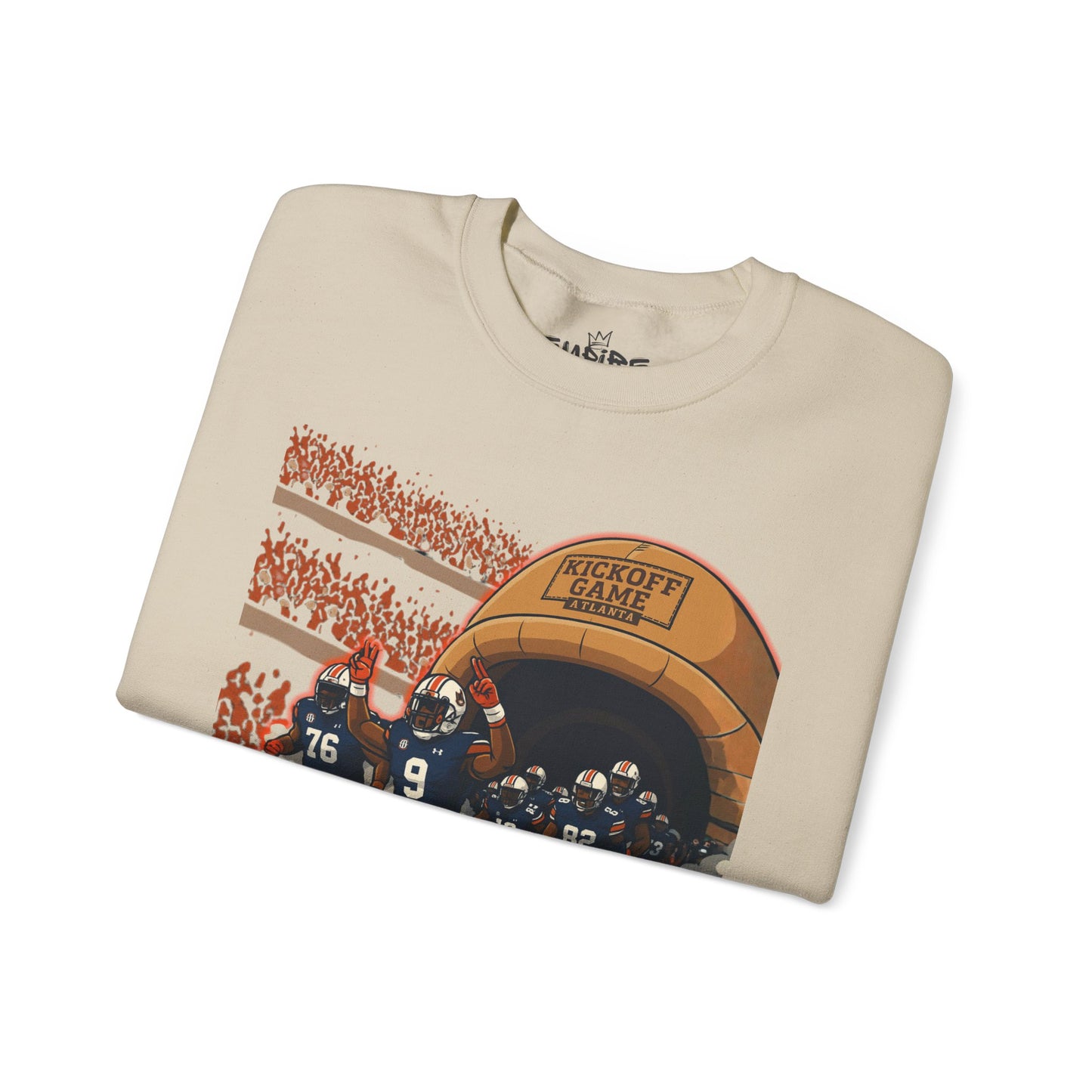 "Auburn Tigers Game Day" Unisex Heavy Blend™ Crewneck Sweatshirt