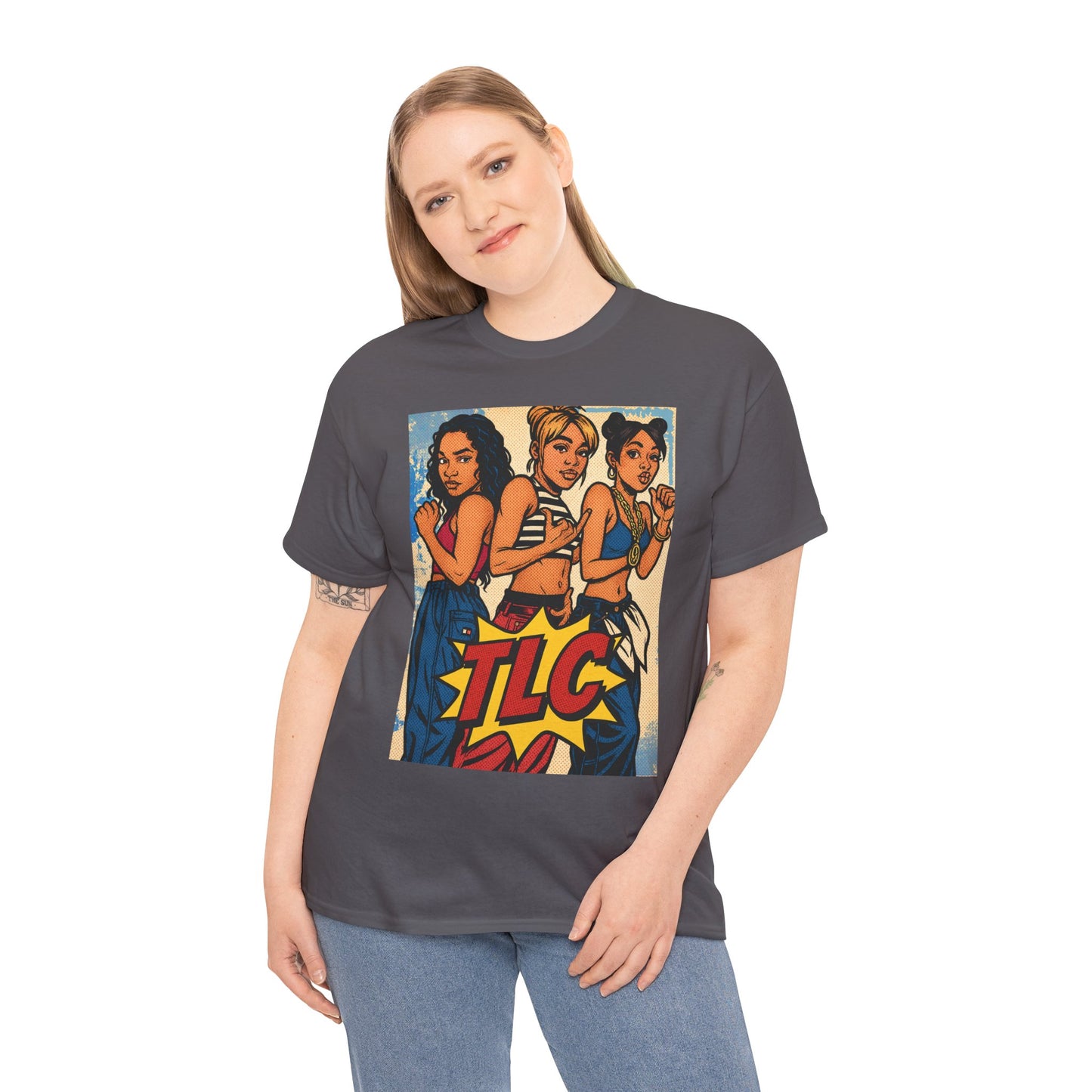 TLC Inspired Retro Graphic Shirt, 90s Nostalgia T-Shirt