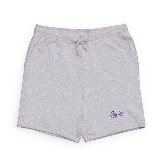 Signature Empire Sweatshorts — With Purple Empire Logo