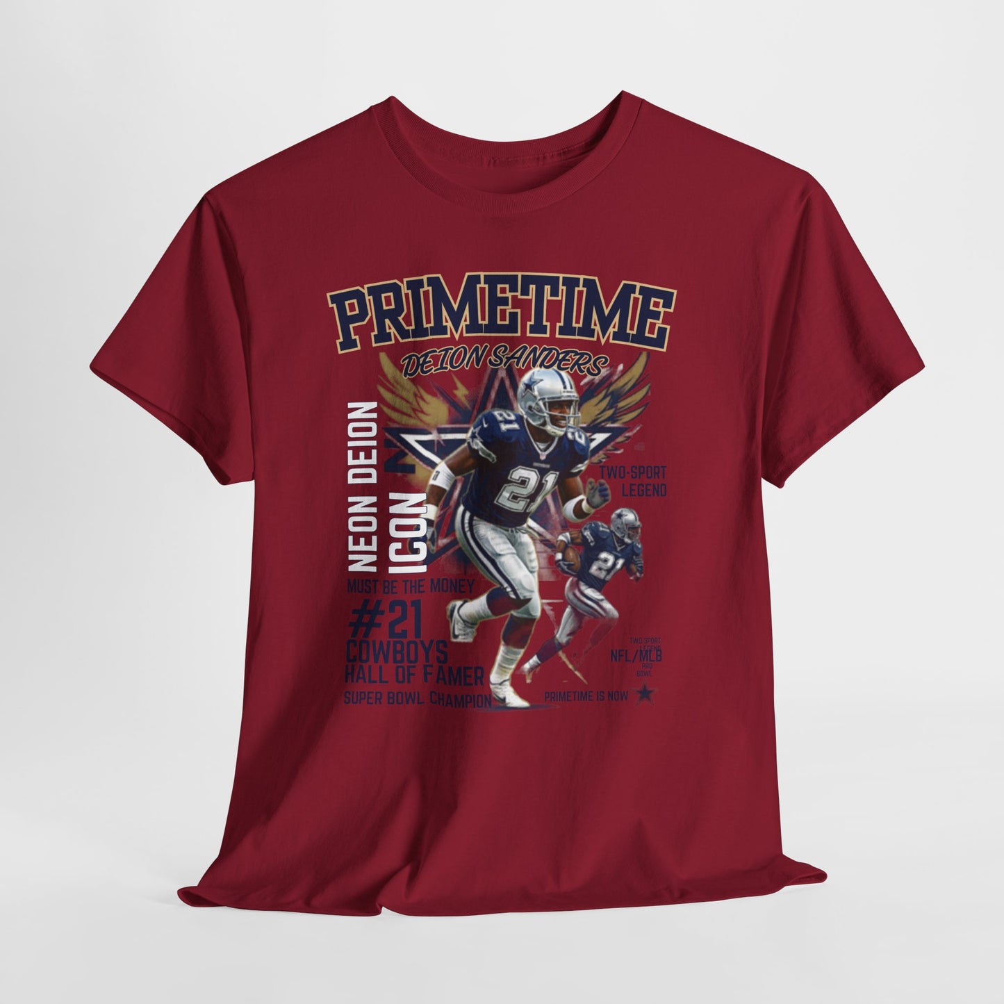 Primetime Deion Sanders Football Tee