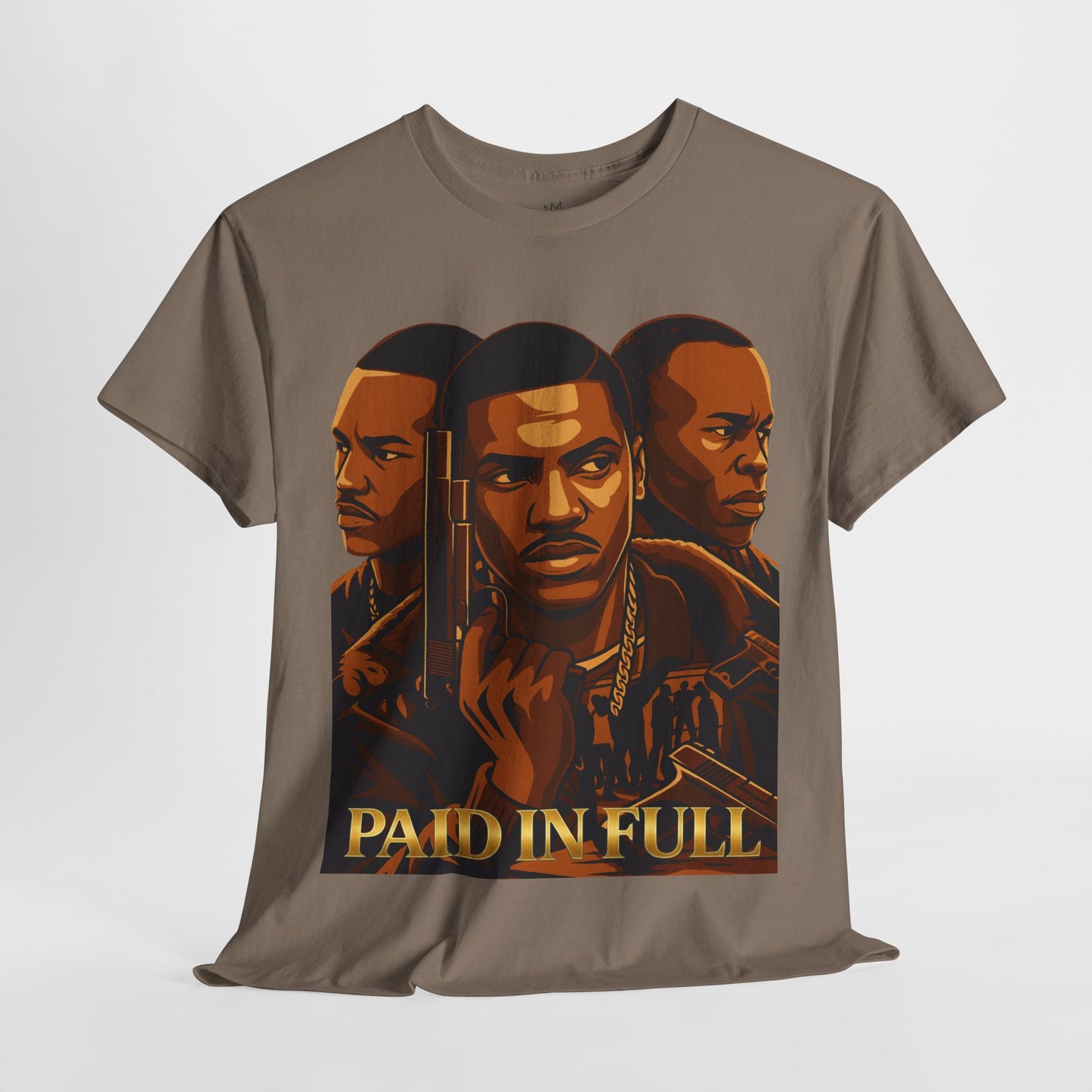 Paid In Full Graphic Tee, Hip Hop Shirt, Retro Music Apparel, Gift for Music Lovers, Unisex Cotton T-Shirt