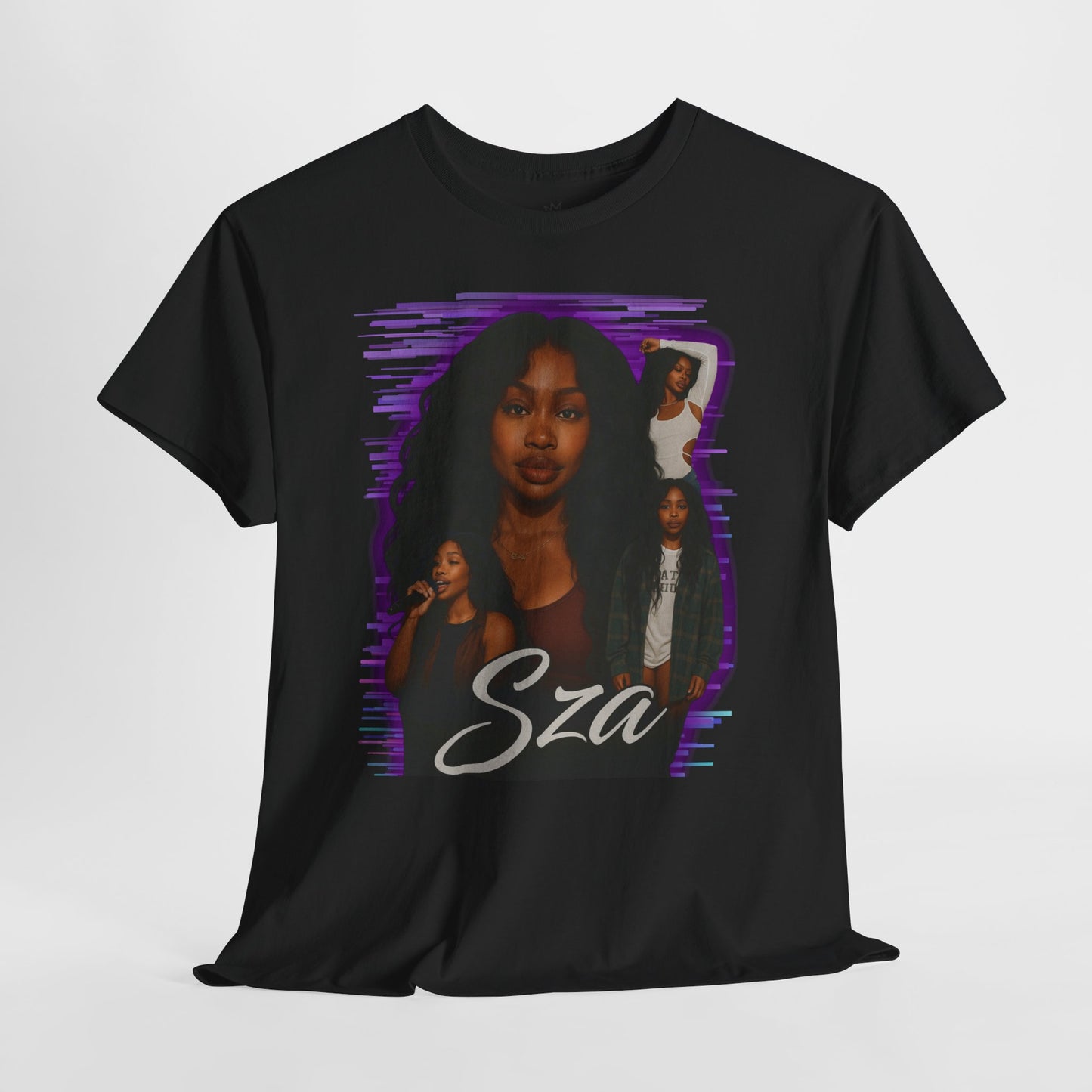 Trendy Sza Unisex Heavy Cotton Tee - Trendy Graphic Shirt, Music Lover Gift, Casual Wear, Concert Outfit, Fan Merchandise