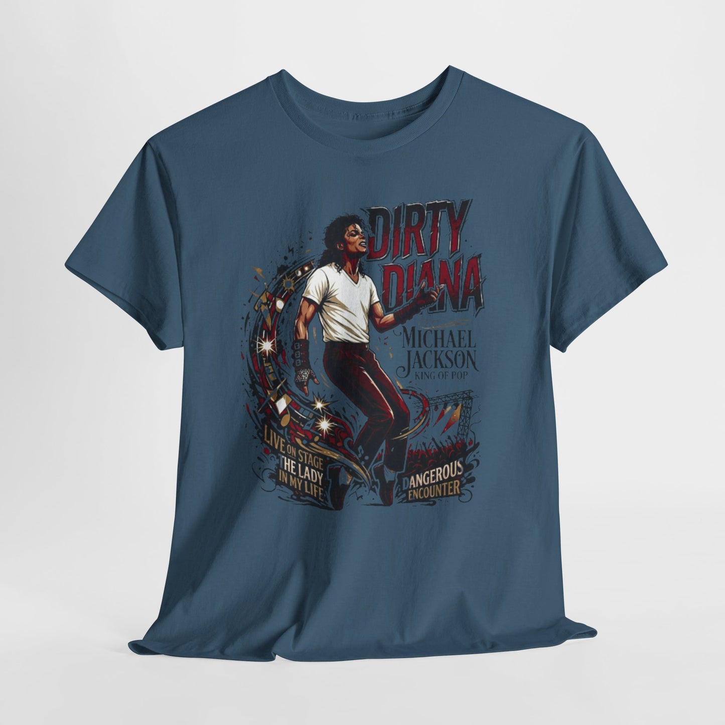 MJ Dirty Diana Graphic Tee — Retro Pop Icon T-Shirt