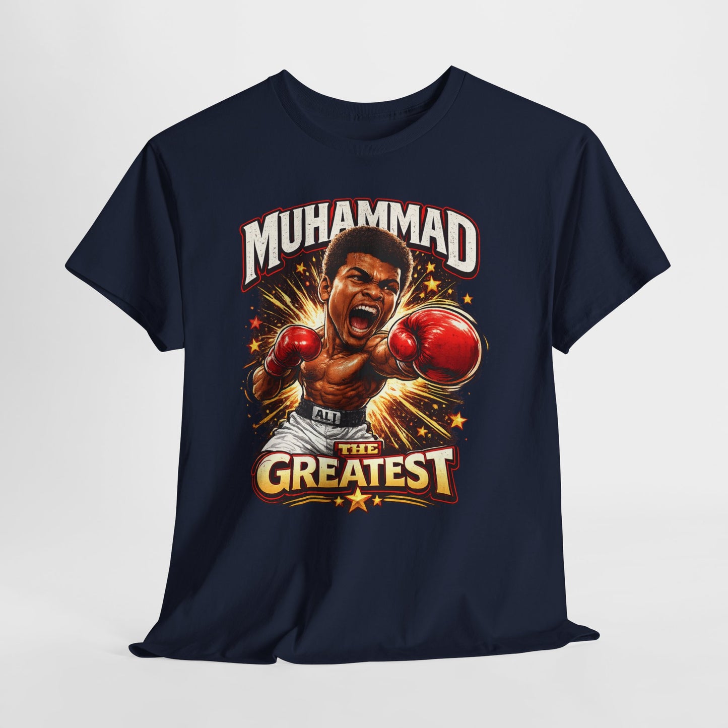 Boxing Champion Graphic Tee — "Muhammad The Greatest"