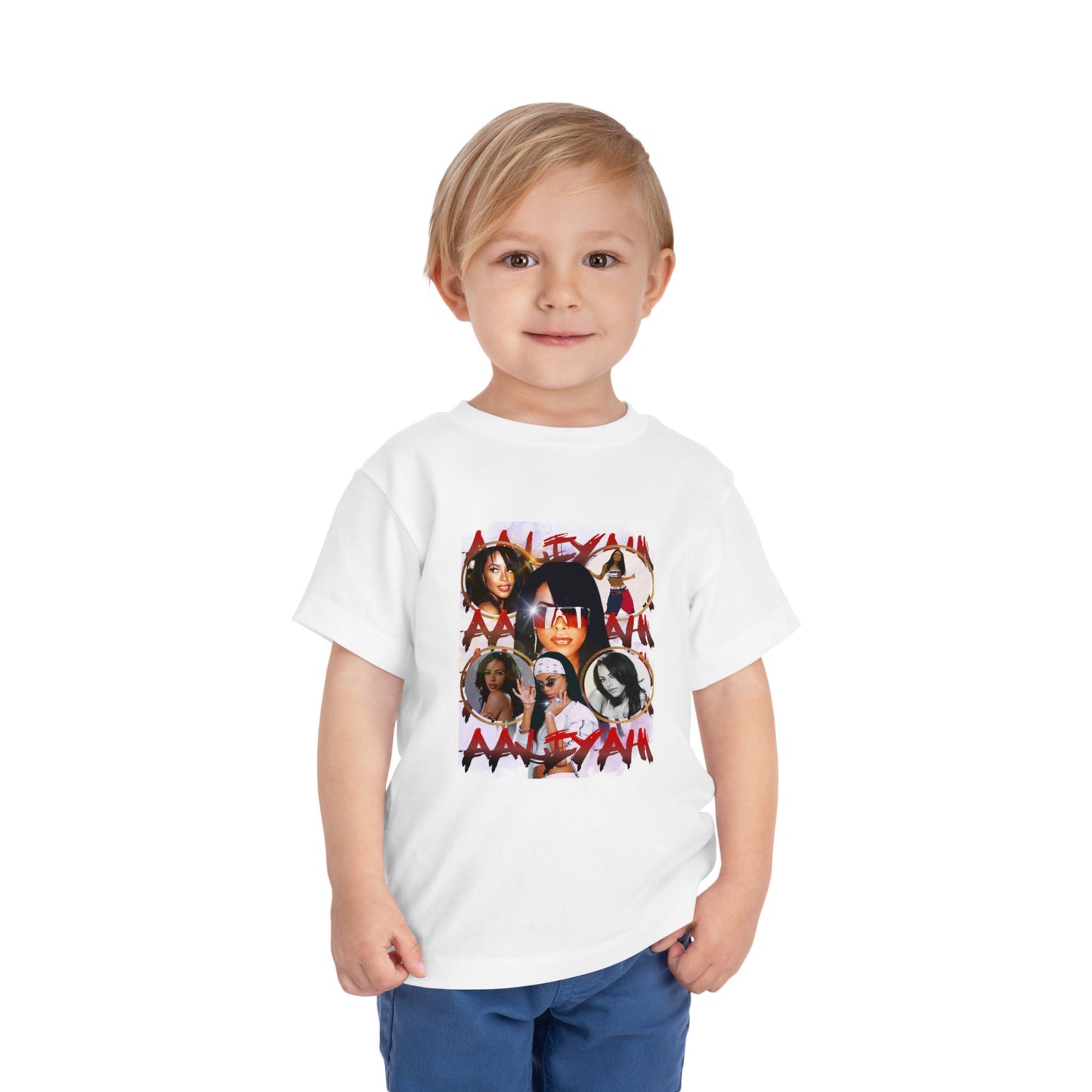 Aaliyah Trendy Toddler Tee | Stylish Kids Shirt | Unique Gift for Birthday or Playtime | Cool Graphic Tee | Fun Toddler Outfit | Kid's Fashion