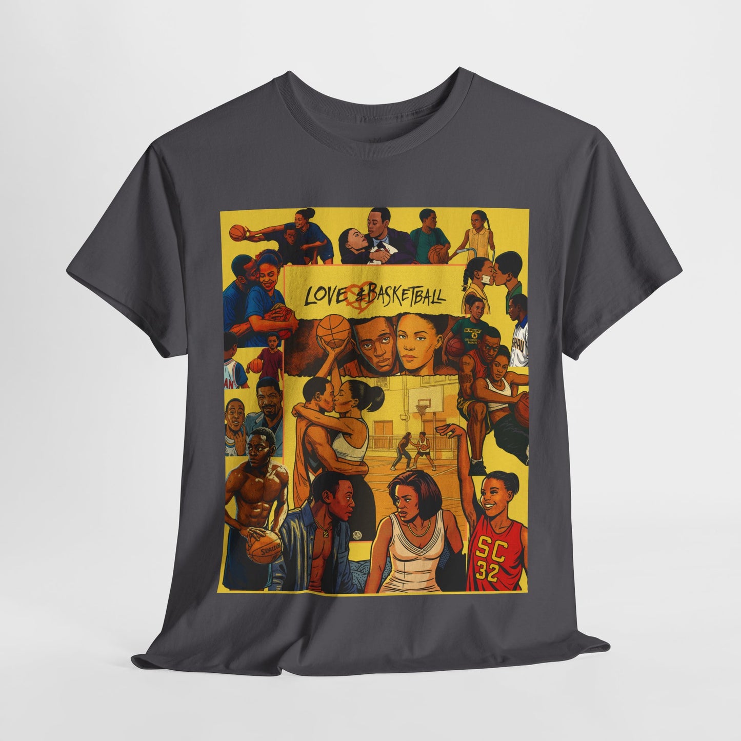 Love & Basketball Tee - Unique Graphic Shirt