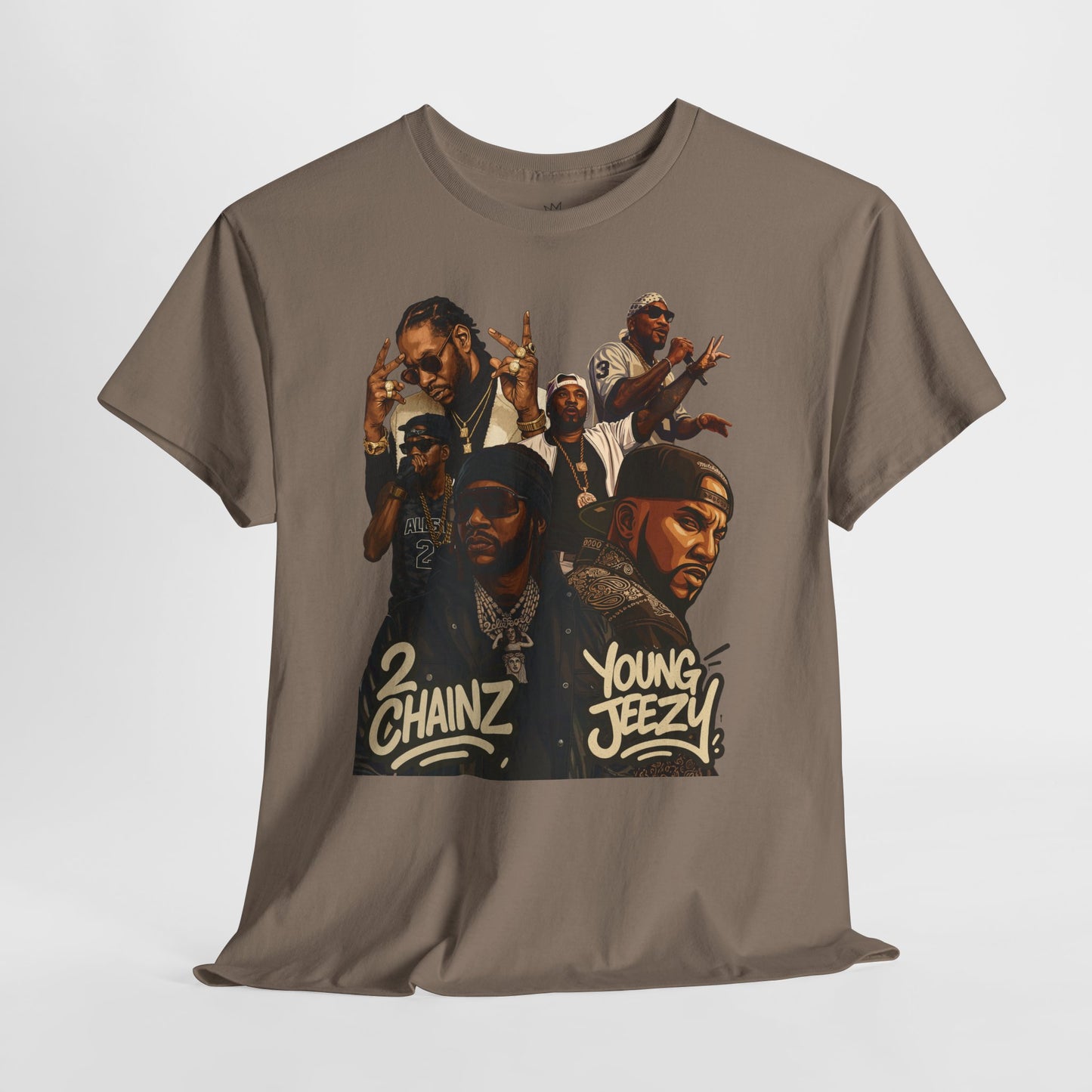 Hip-Hop Atlanta Legends Unisex Heavy Cotton Tee, Streetwear, Music Fan Gift, Cool Graphic Shirt, Casual Wear, Summer Essential