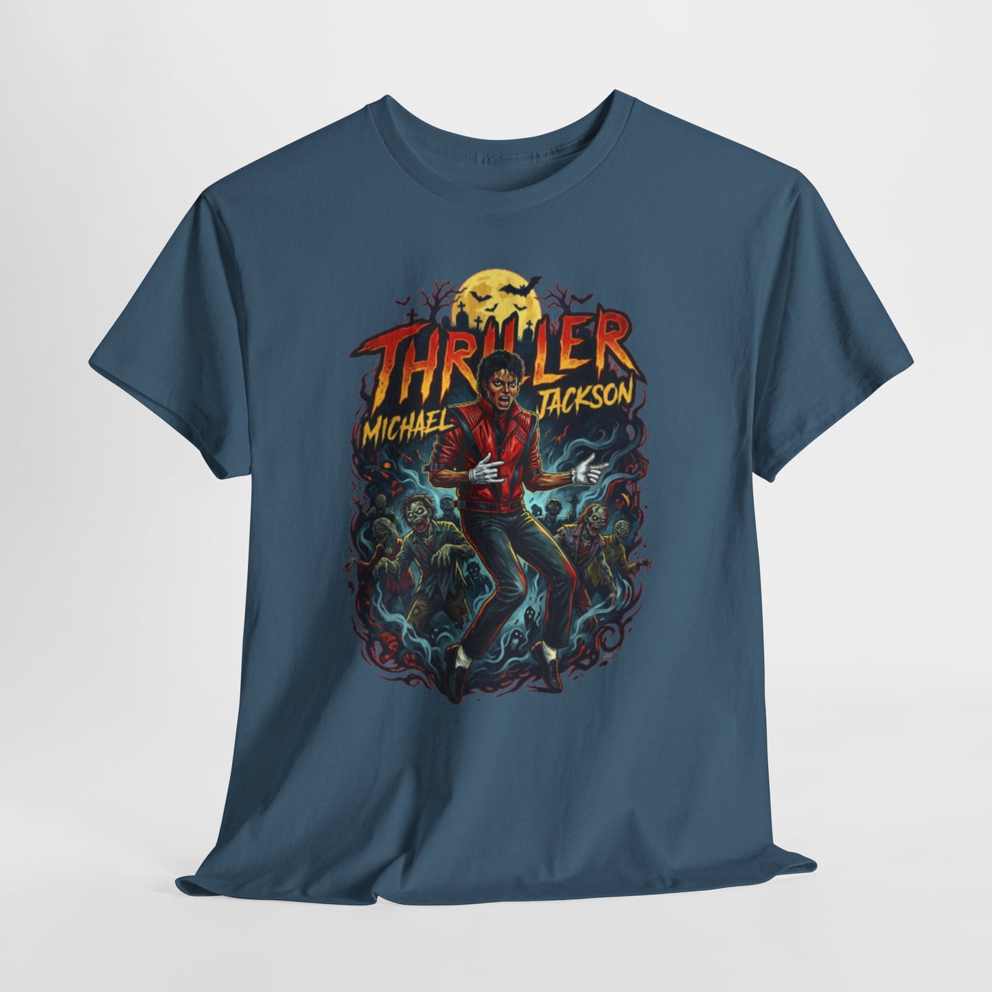 Thriller Graphic Tee — Retro Halloween Pop Music T-Shirt
