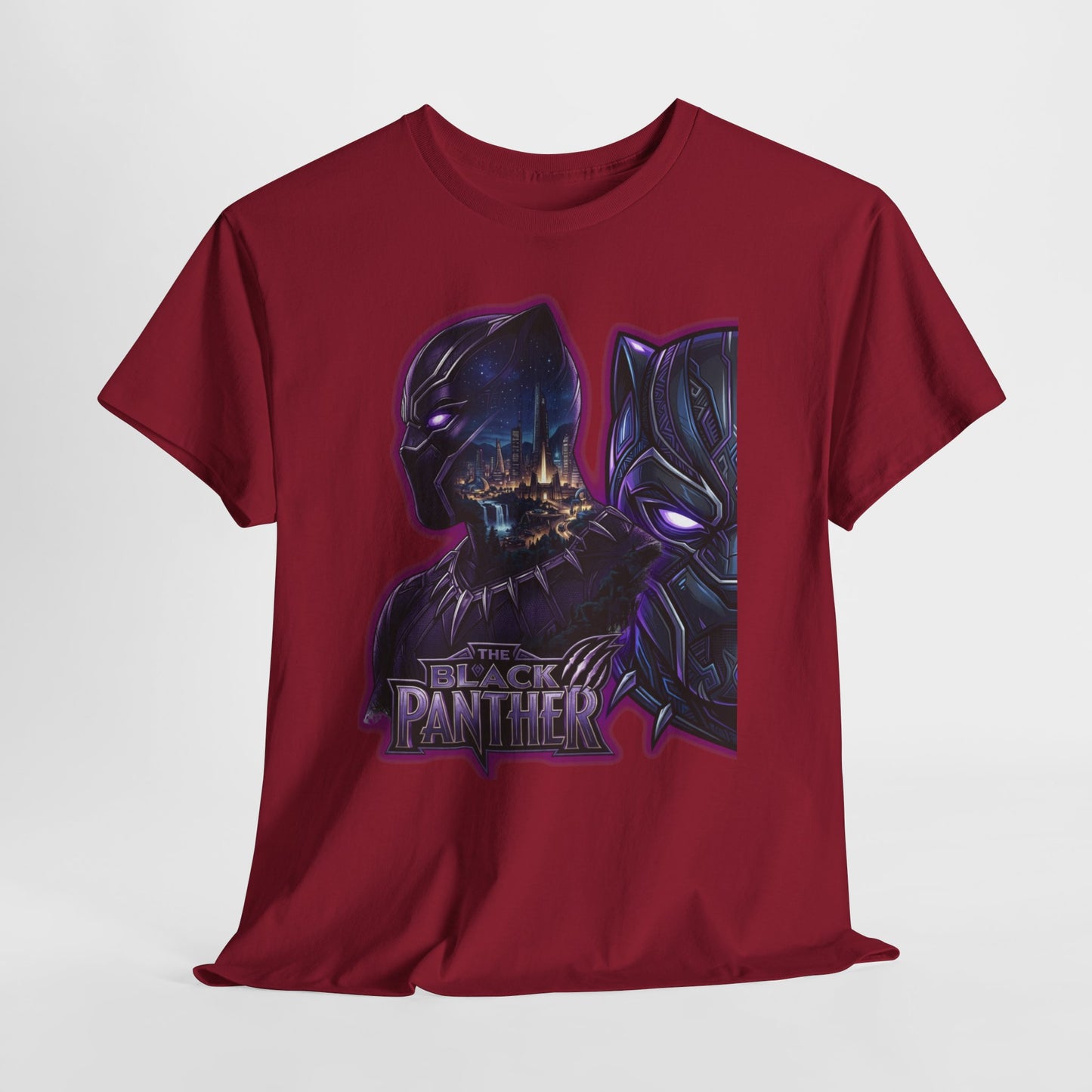 Black Panther Graphic Tee — Marvel-Inspired Heroes Shirt
