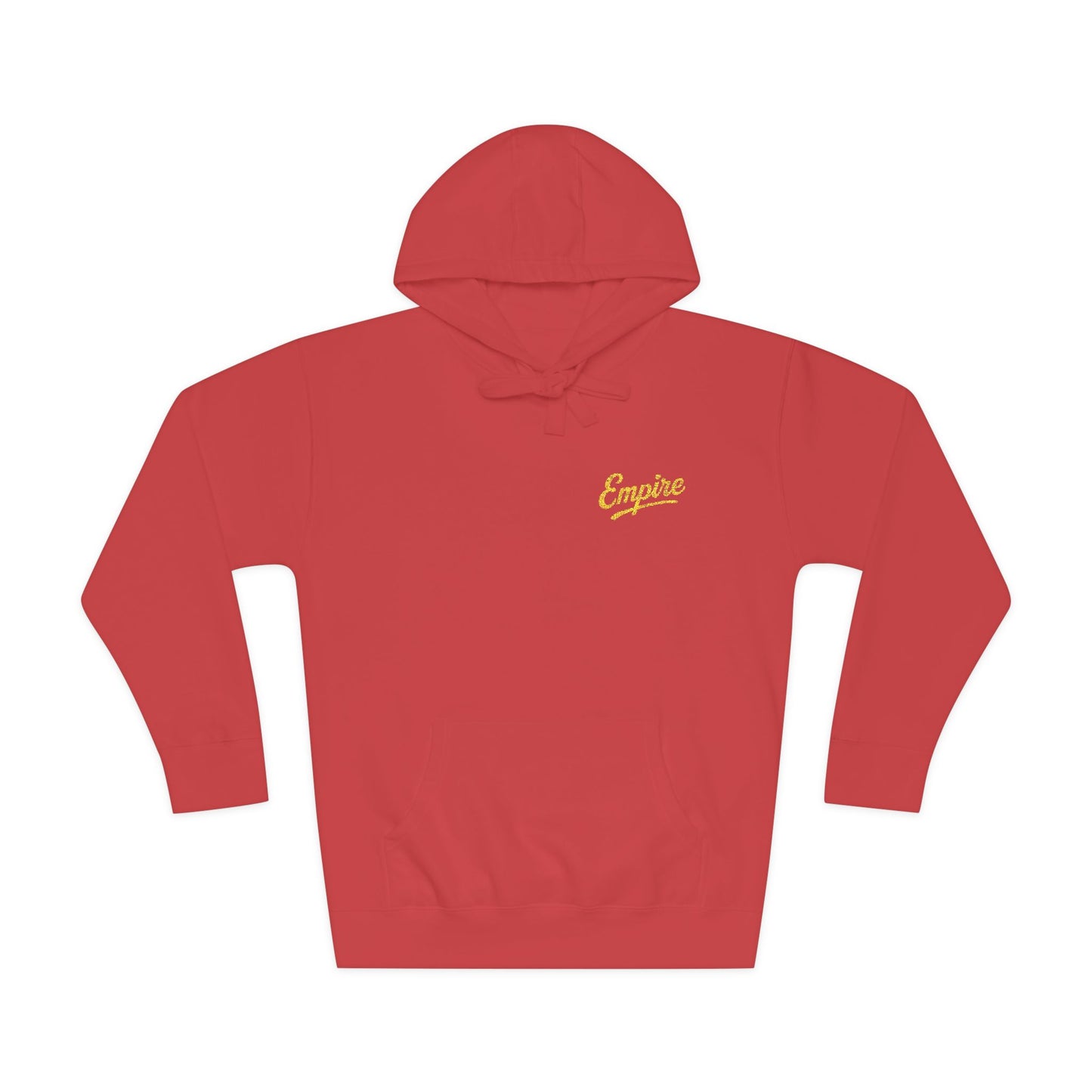 EMPIRE Unisex Fleece Hoodie with Embroidered Design