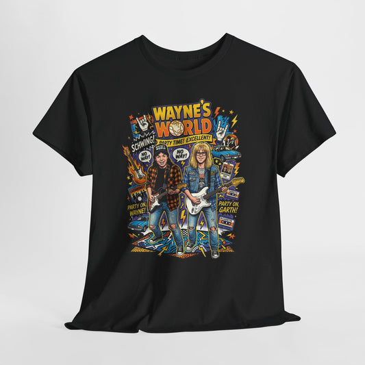 Wayne's World Retro Band Tee