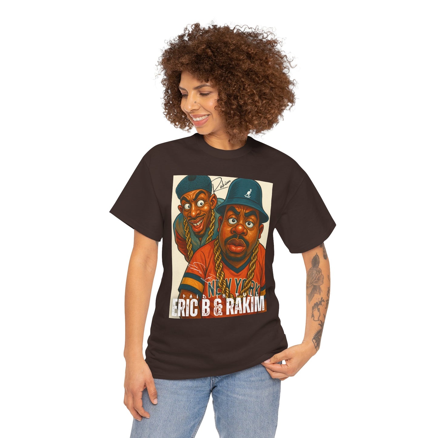 "Eric B and Rakim" Vintage Rap Duo Graphic Tee