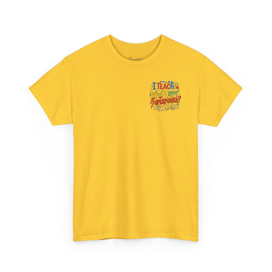 Teacher By Day, Hero By Heart T‑Shirt — "Unlocking the Superpower of Knowledge"