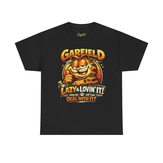 Garfield "Lazy & Lovin' It" Graphic Tee