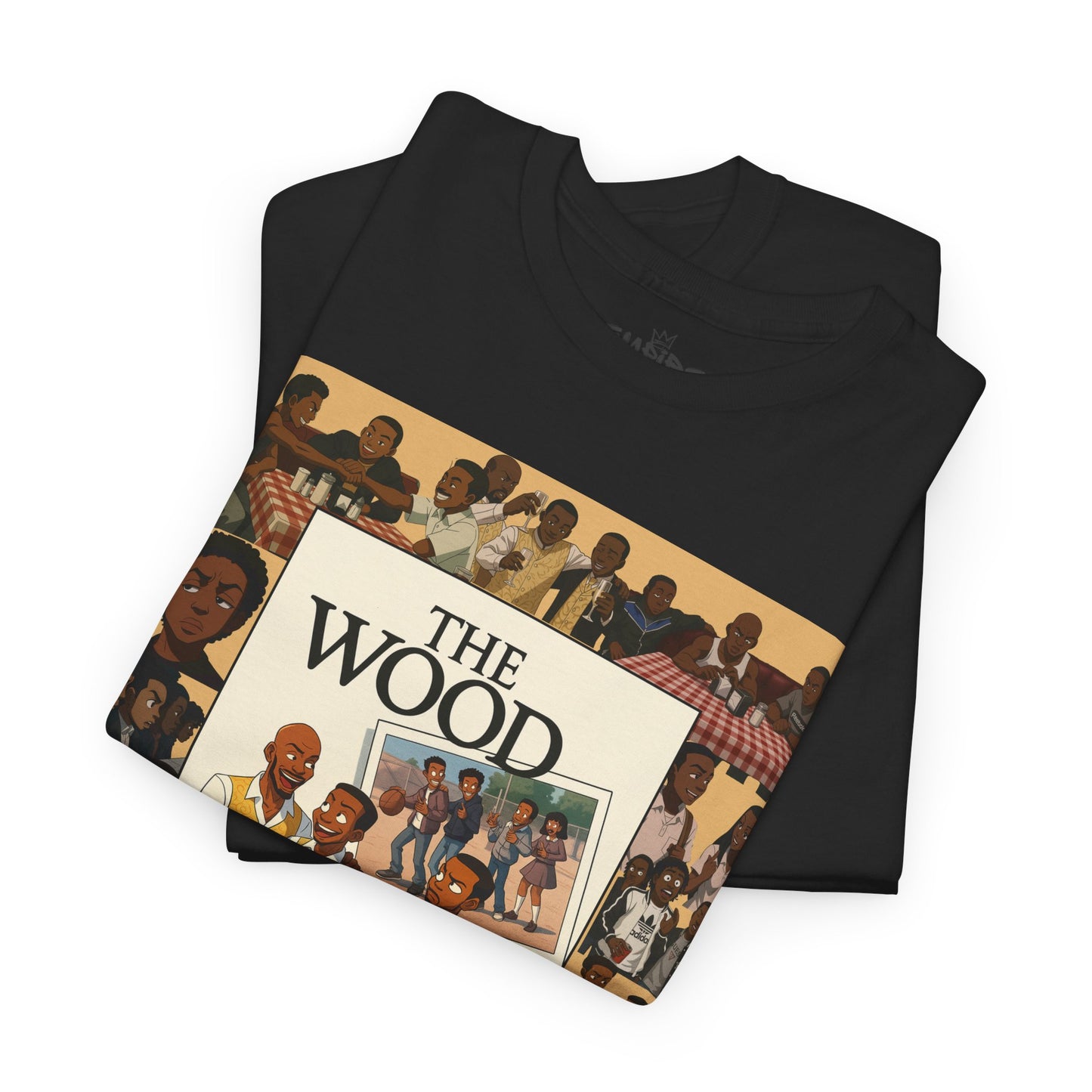 Retro 'The Wood' Graphic Shirt - Perfect for Casual Wear or Events