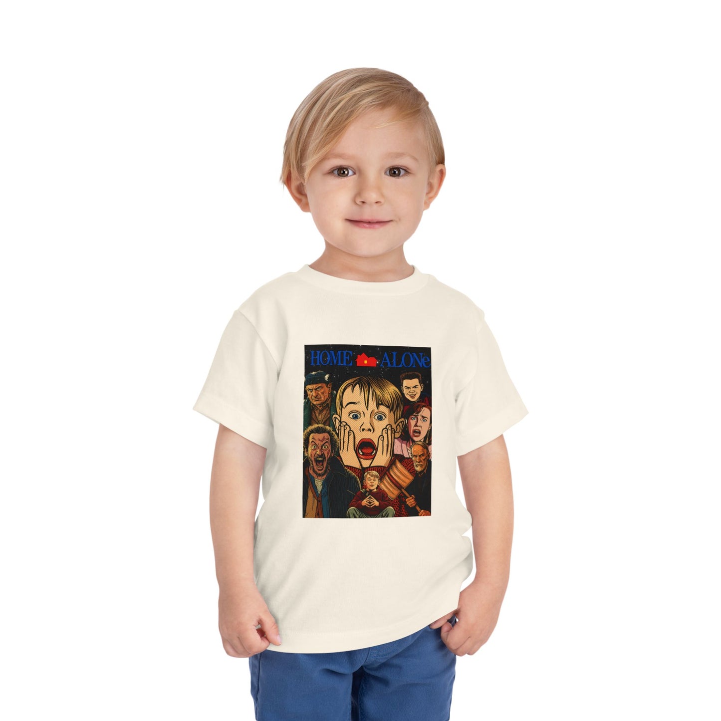 Home Alone Toddler Tee, Kid's Movie Shirt, Funny Kids T-Shirt, Halloween Costume, Birthday Gift for Boys and Girls