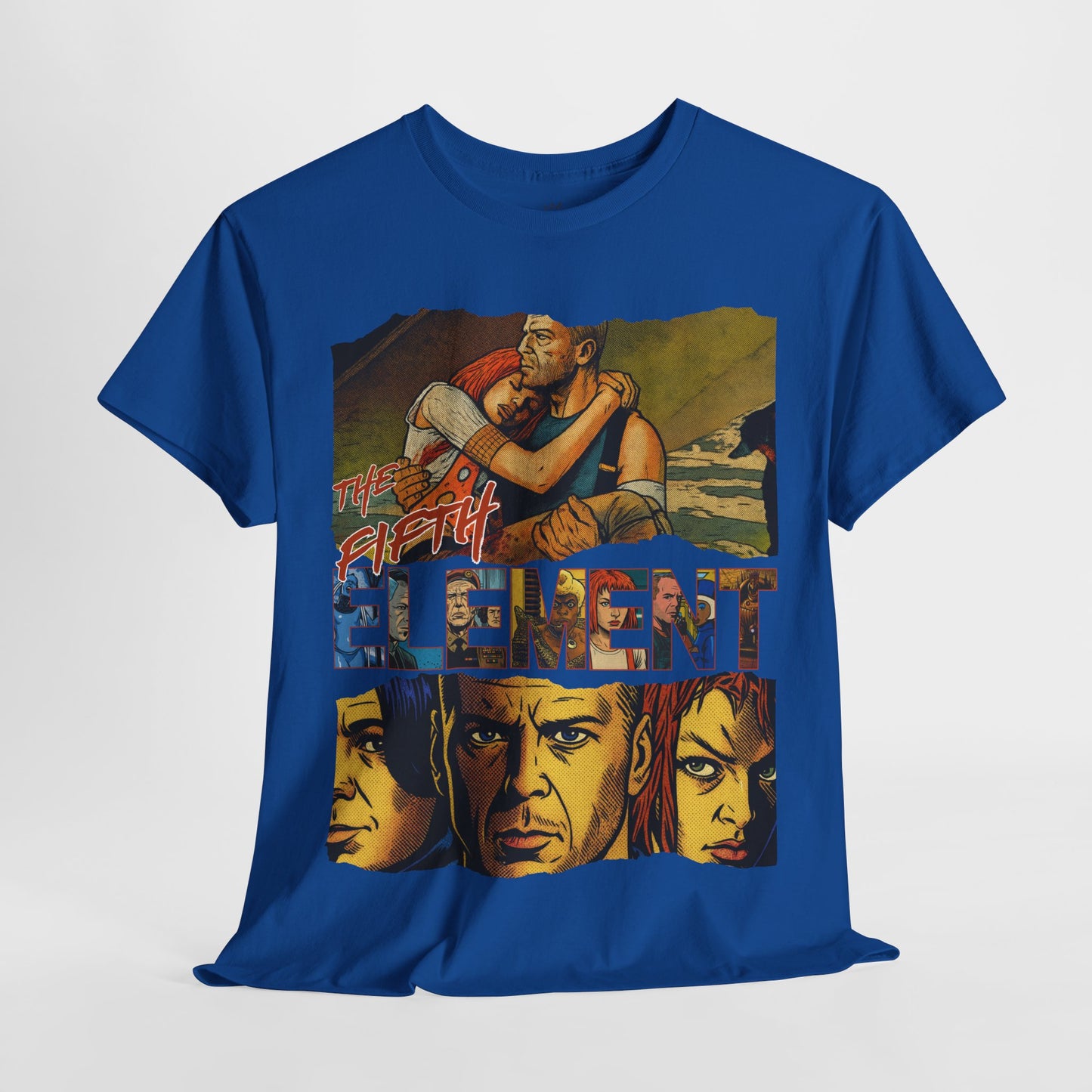 The 5th Element Design, Casual Wear for Music Lovers, Stylish Gift for Friends, Perfect for Festivals, Unisex Summer Shirt