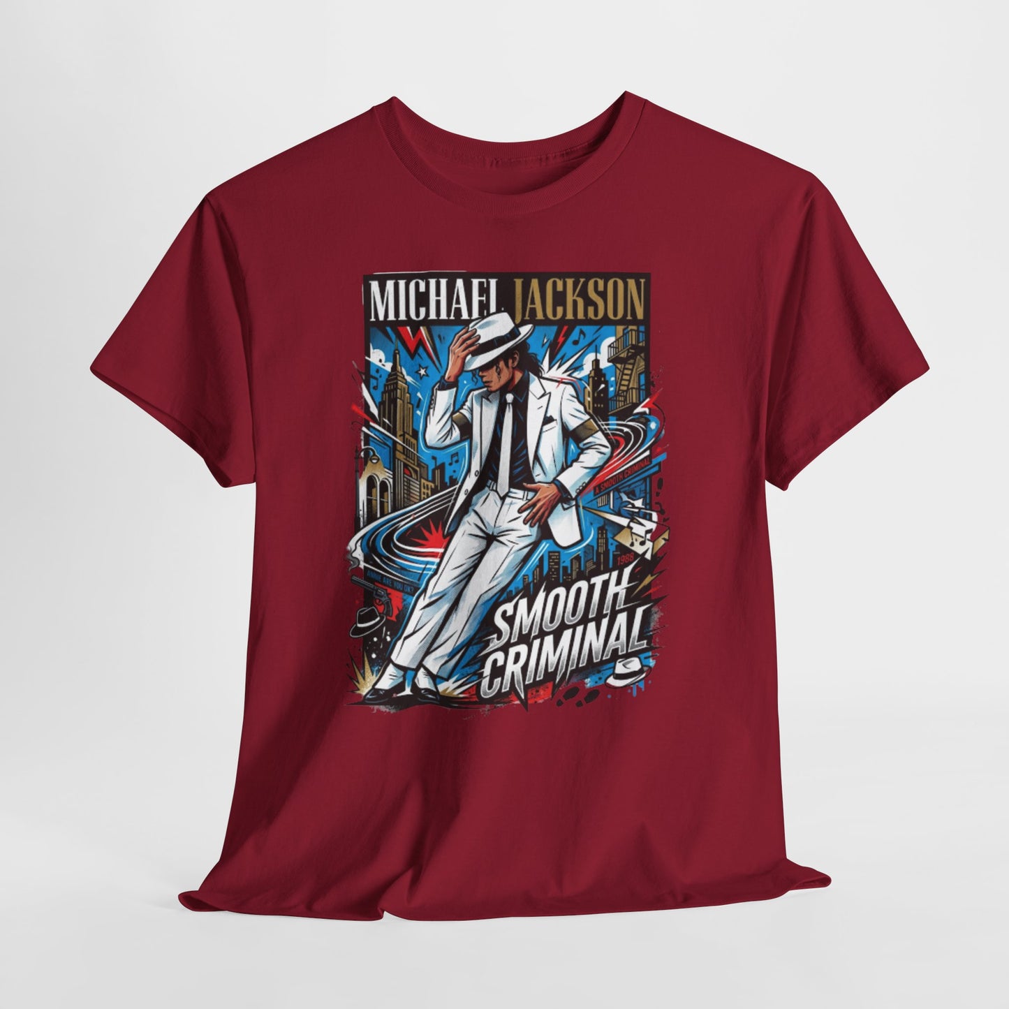 MJ "Smooth Criminal" Graphic Tee - Retro Pop Art Music T-Shirt