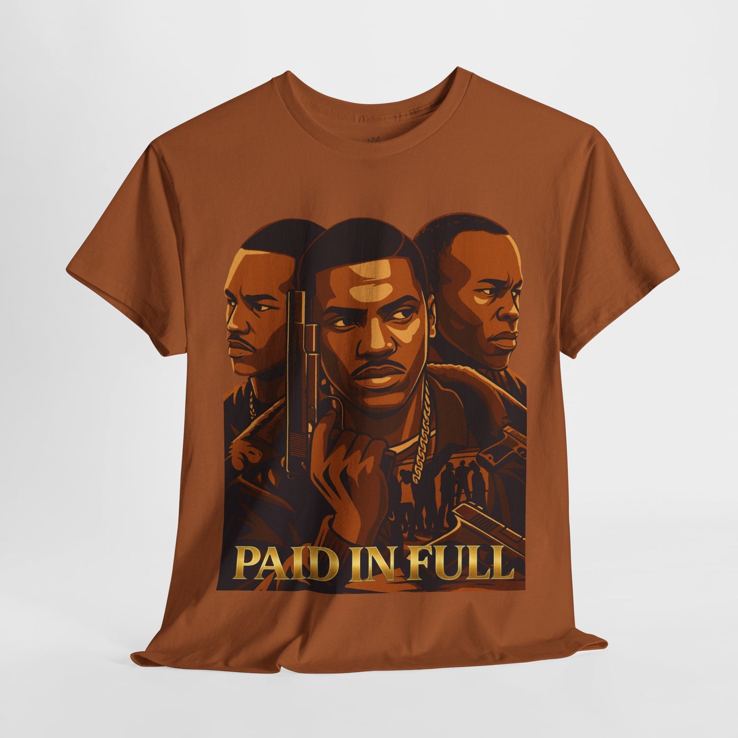 Paid In Full Graphic Tee, Hip Hop Shirt, Retro Music Apparel, Gift for Music Lovers, Unisex Cotton T-Shirt
