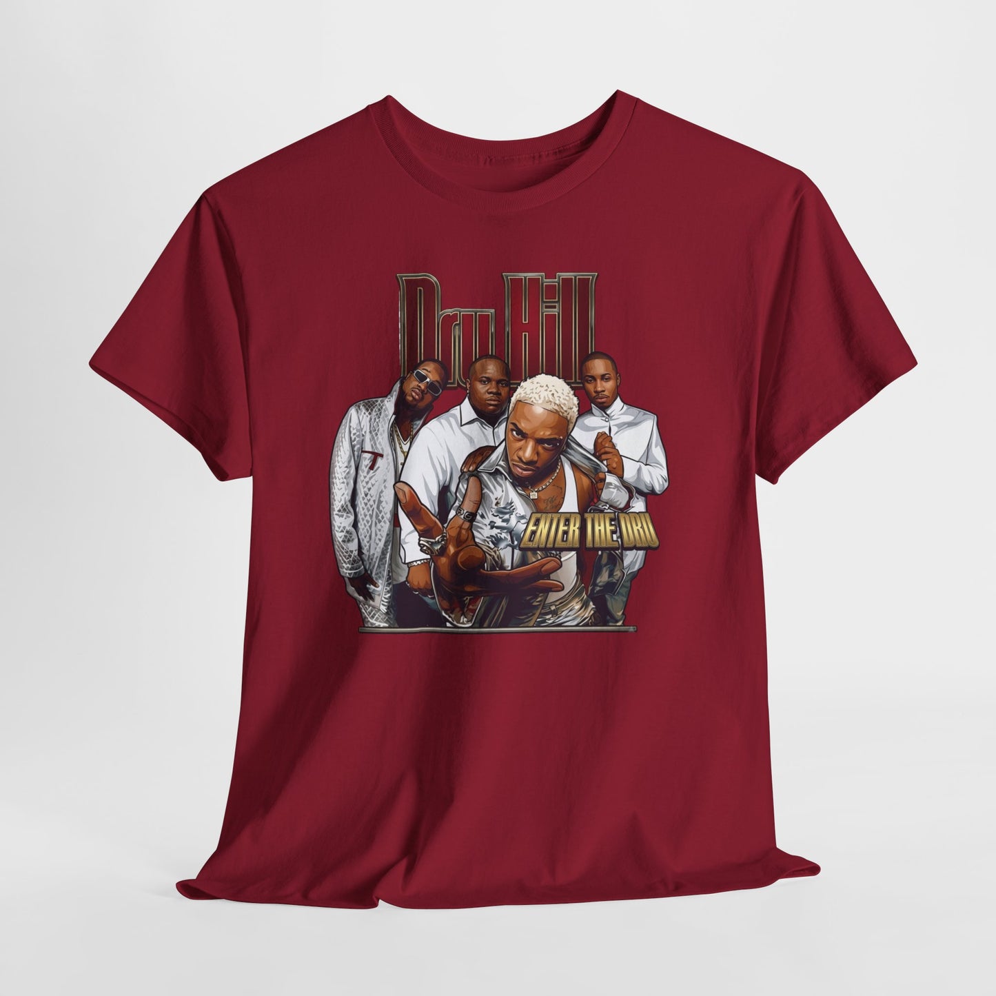 Dru Hill "Enter the Dru" Vintage Style Illustrated Graphic Tee