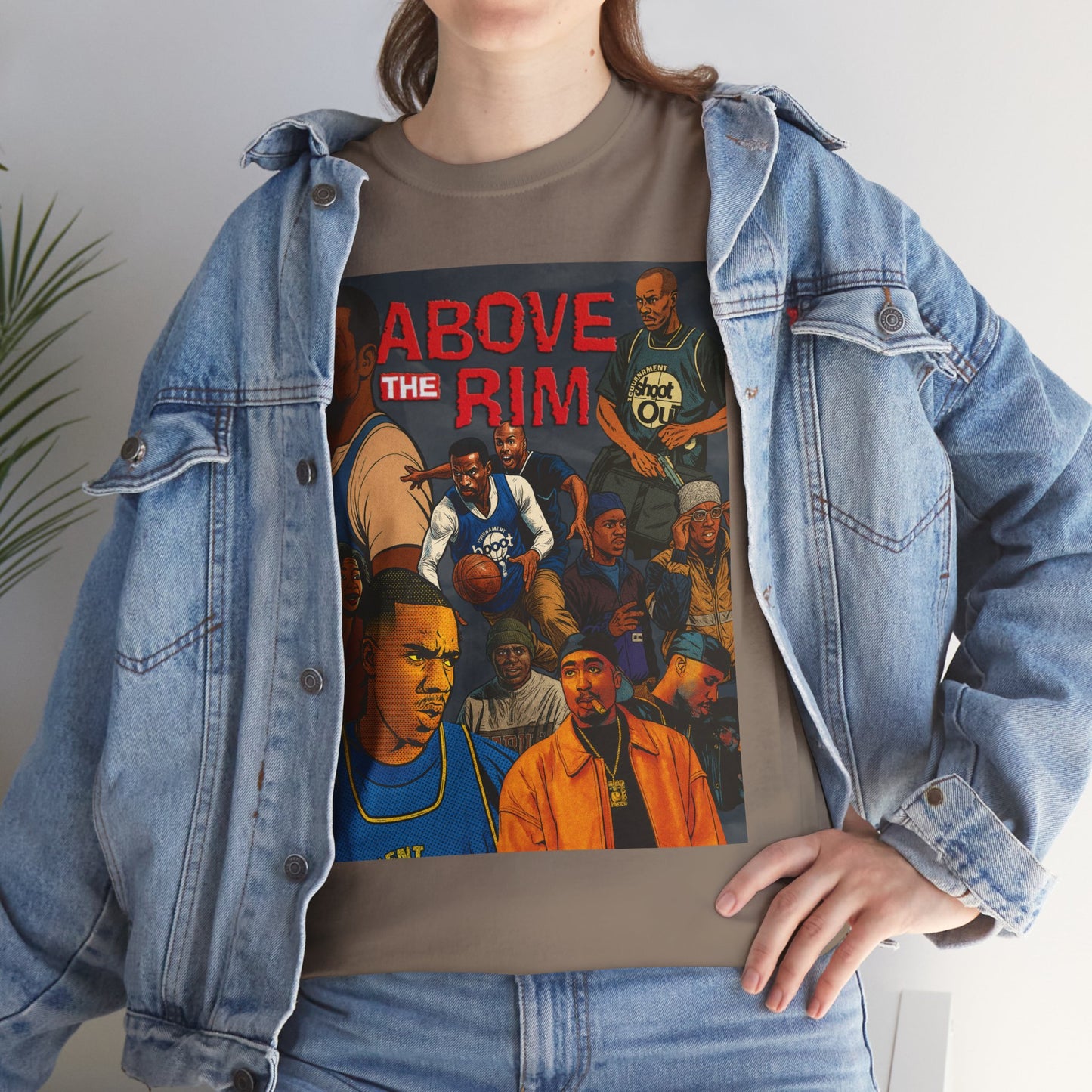Above The Rim Movie Inspired Graphic Tee