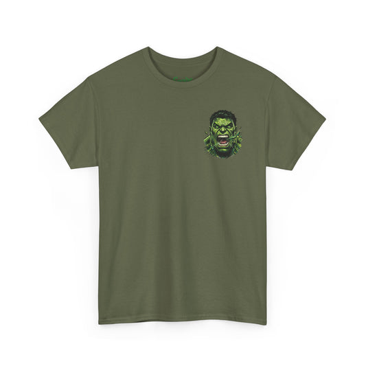 Hulk Graphic Tee — Bruce Banner Movie Poster Back Print
