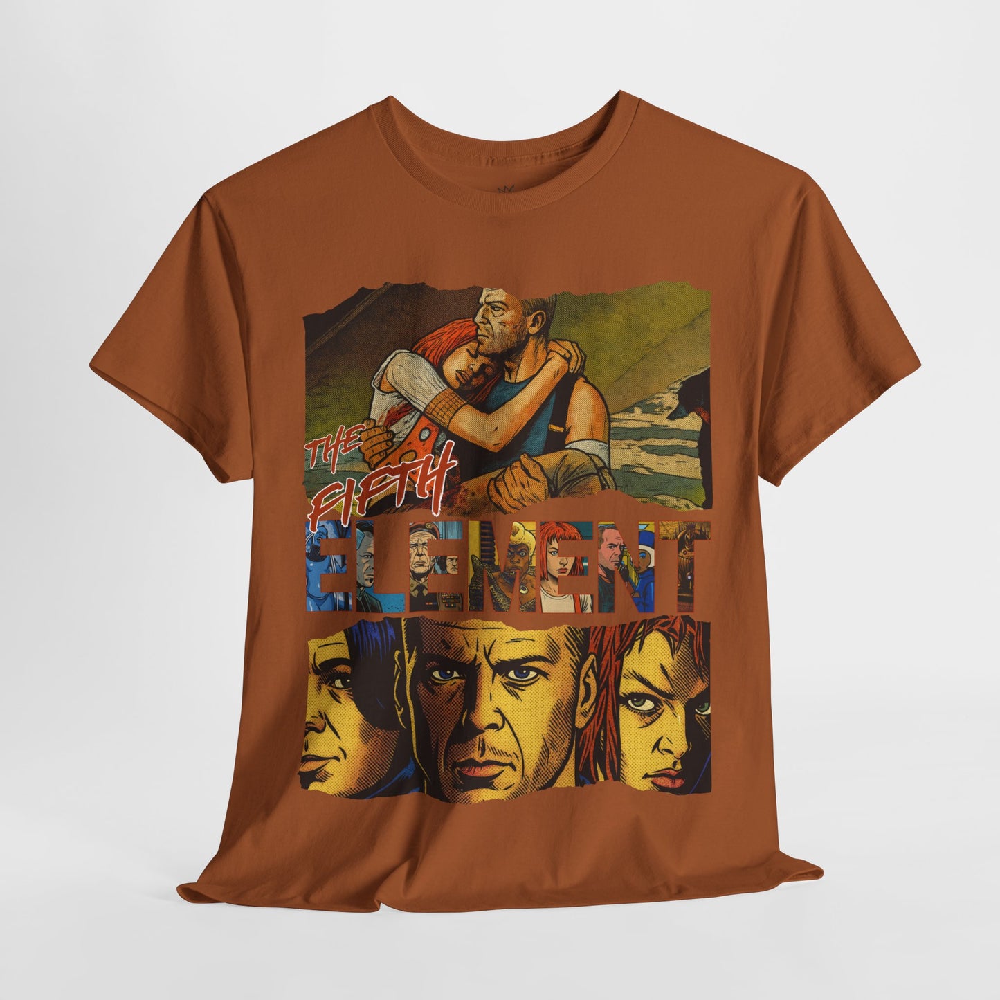 The 5th Element Design, Casual Wear for Music Lovers, Stylish Gift for Friends, Perfect for Festivals, Unisex Summer Shirt