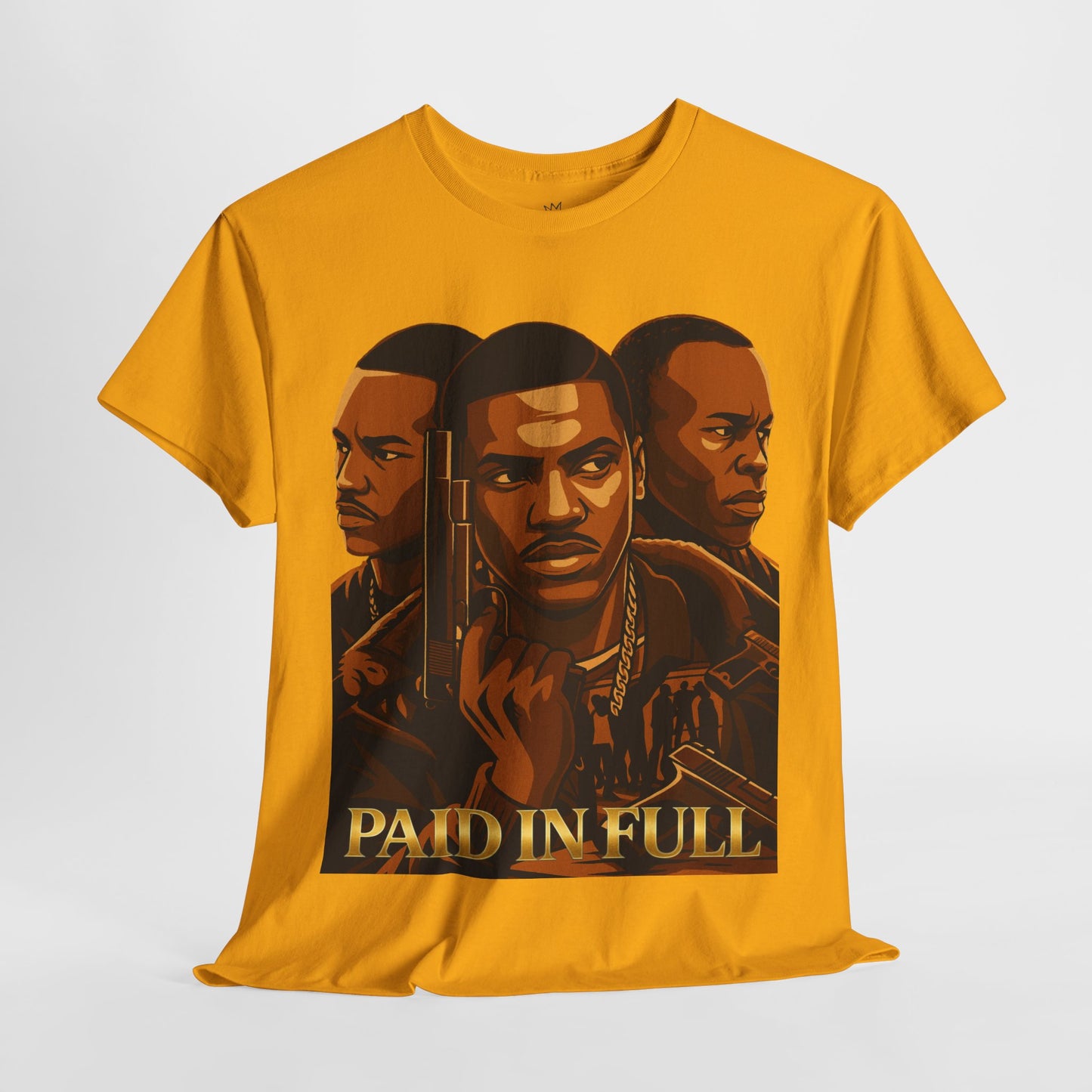 Paid In Full Graphic Tee, Hip Hop Shirt, Retro Music Apparel, Gift for Music Lovers, Unisex Cotton T-Shirt