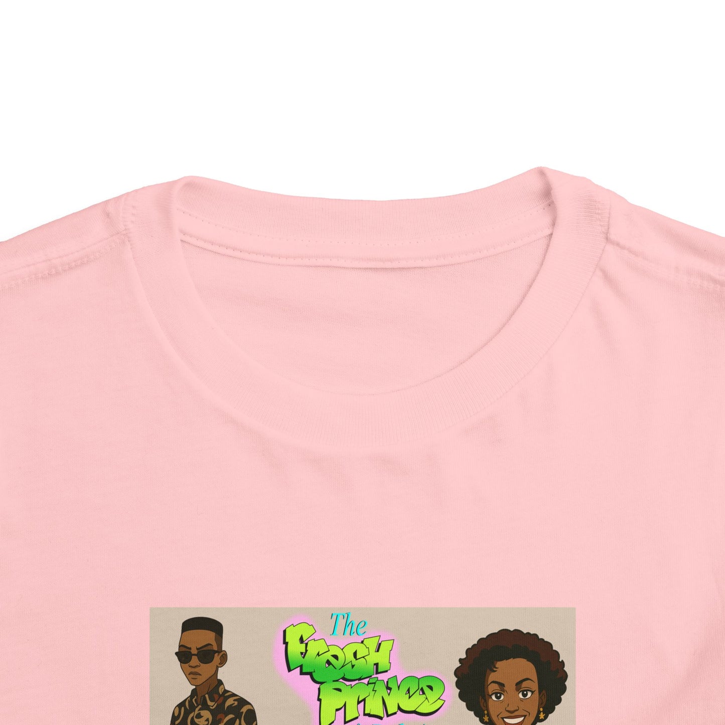 Cool Fresh Prince Cartoon Family Toddler Tee, Fun Kids T-Shirt, Unique Gift for Birthdays, Family Reunion, Playdate Outfit, Everyday Wear